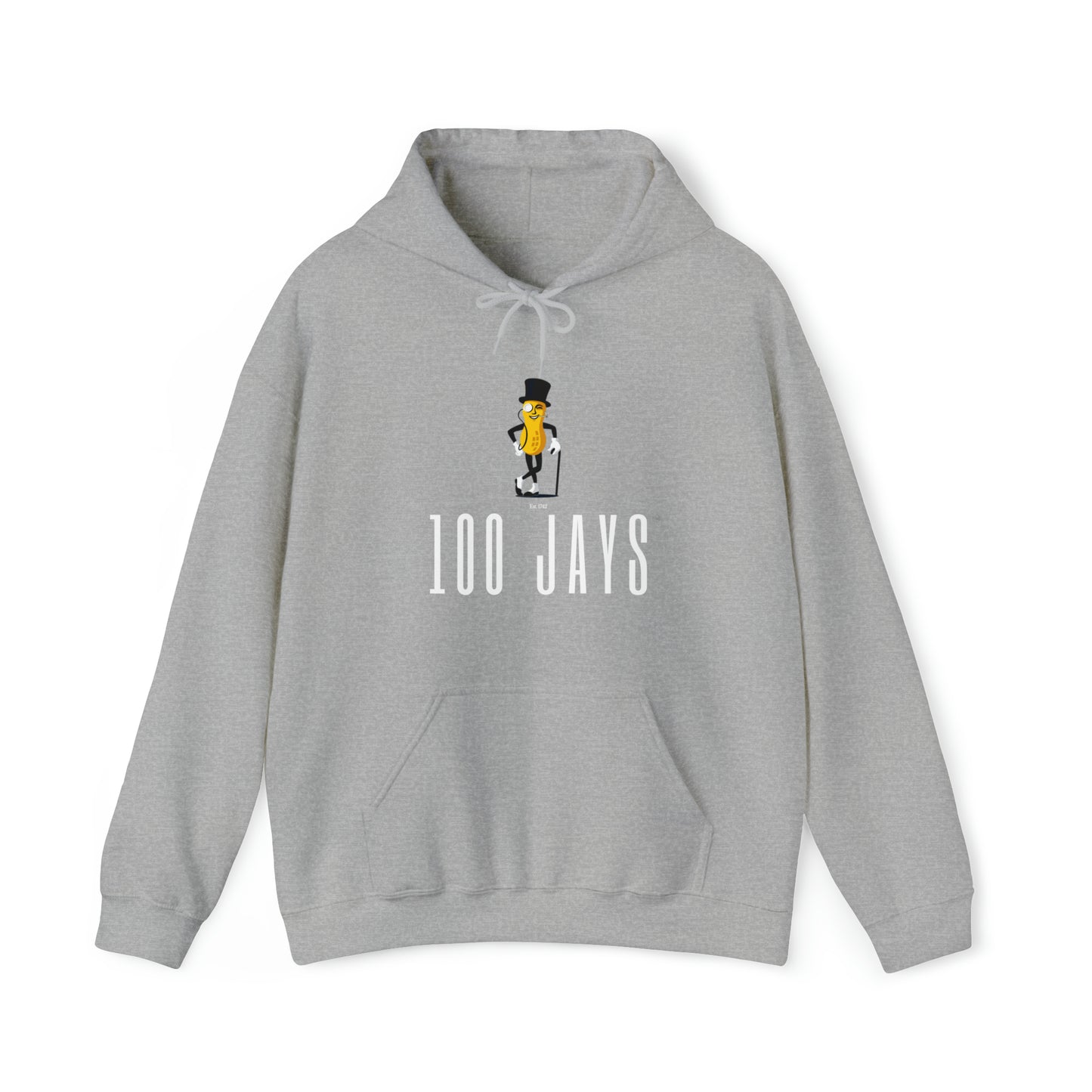 Sudadera con capucha unisex Heavy Blend™ de 100 Jays Mr. Peanut 