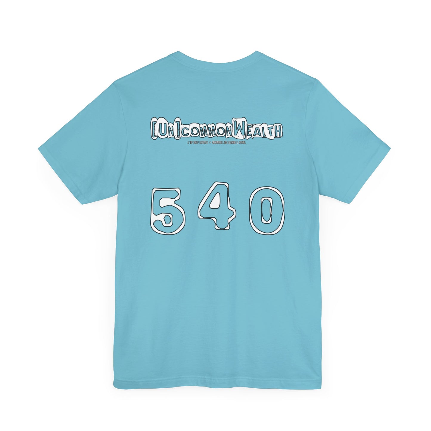 UNCOMMONWEALTH 540 Unisex Jersey Short Sleeve Tee