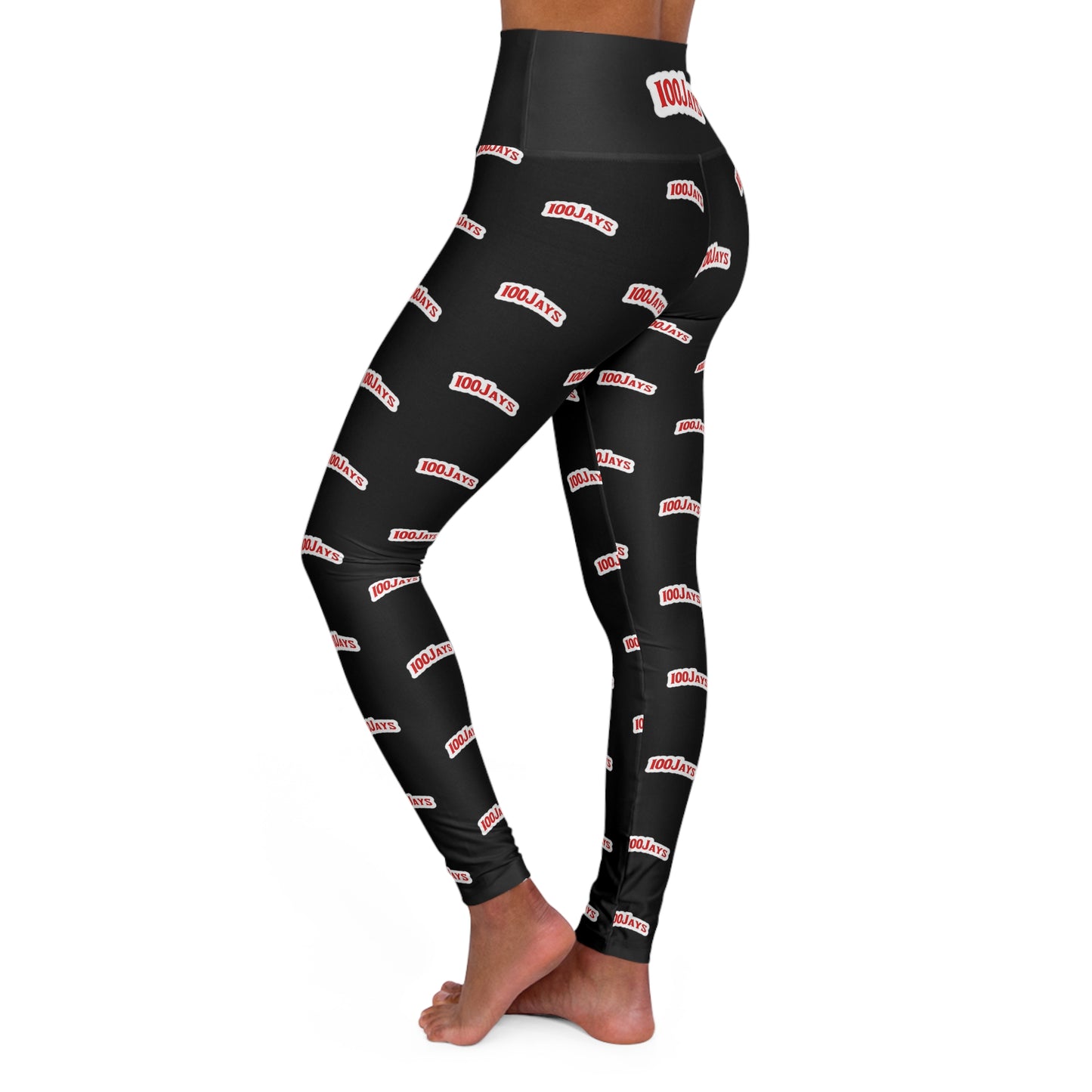 Classic 100 Jays High Waisted Yoga Leggings (AOP)