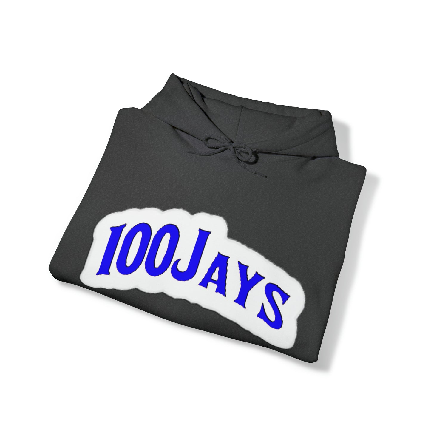 100 Jays Classic Blue Unisex Heavy Blend™ Hooded Sweatshirt