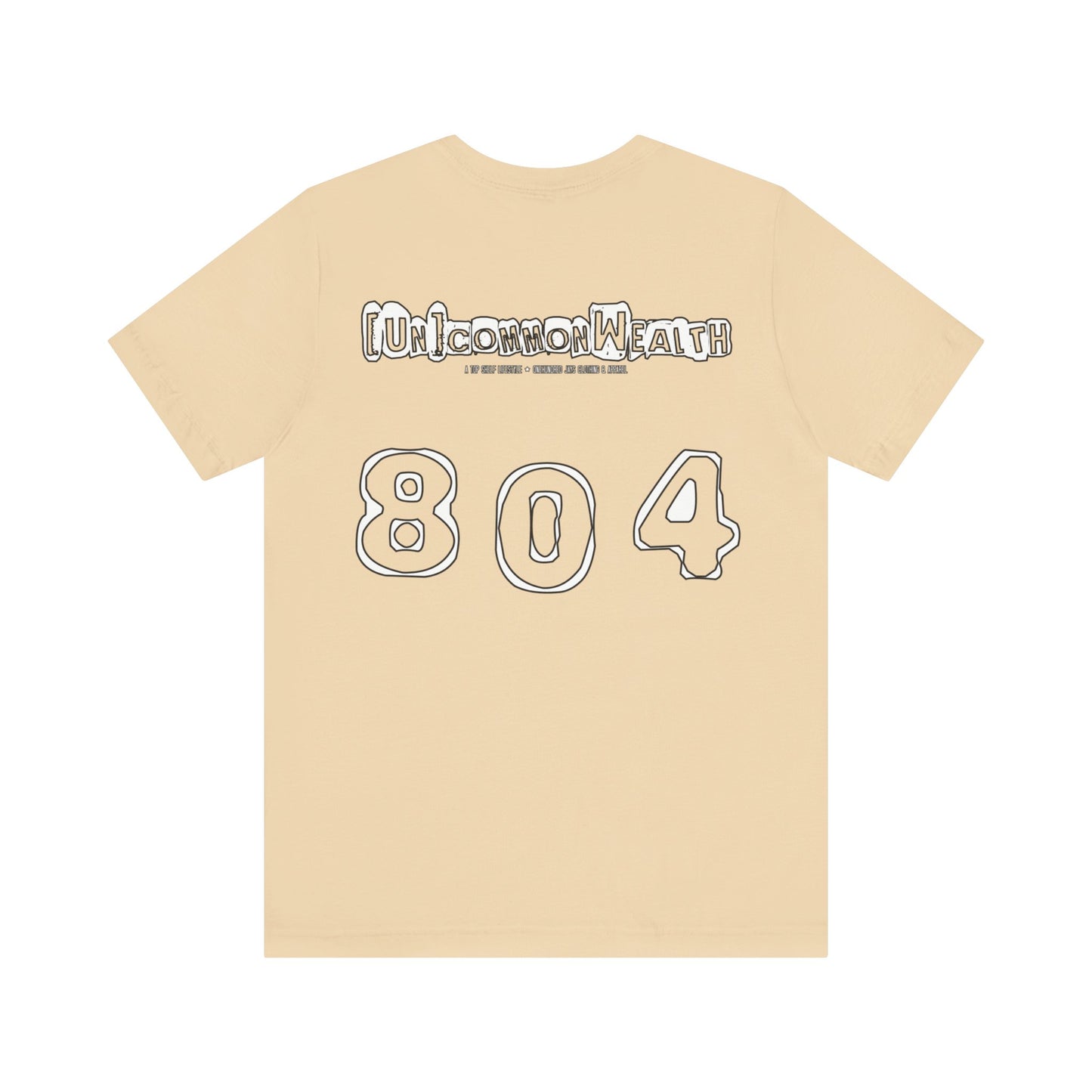 UNCOMMONWEALTH 804 Unisex Jersey Short Sleeve Tee