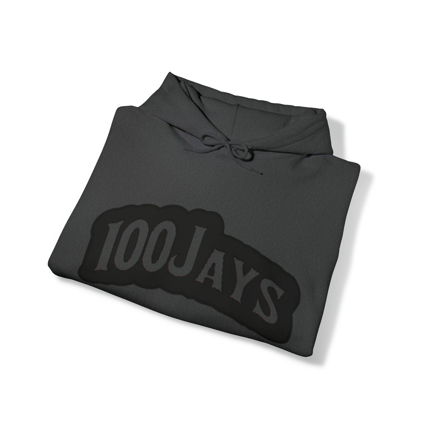 100 Jays Classic Black Unisex Heavy Blend™ Hooded Sweatshirt