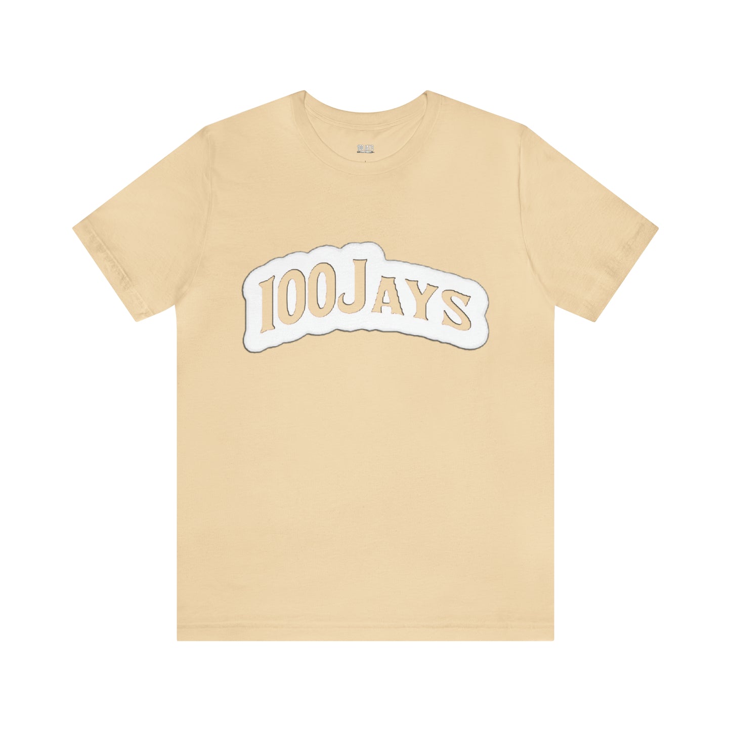 Camiseta de manga corta de jersey unisex blanca clásica de los 100 Jays 