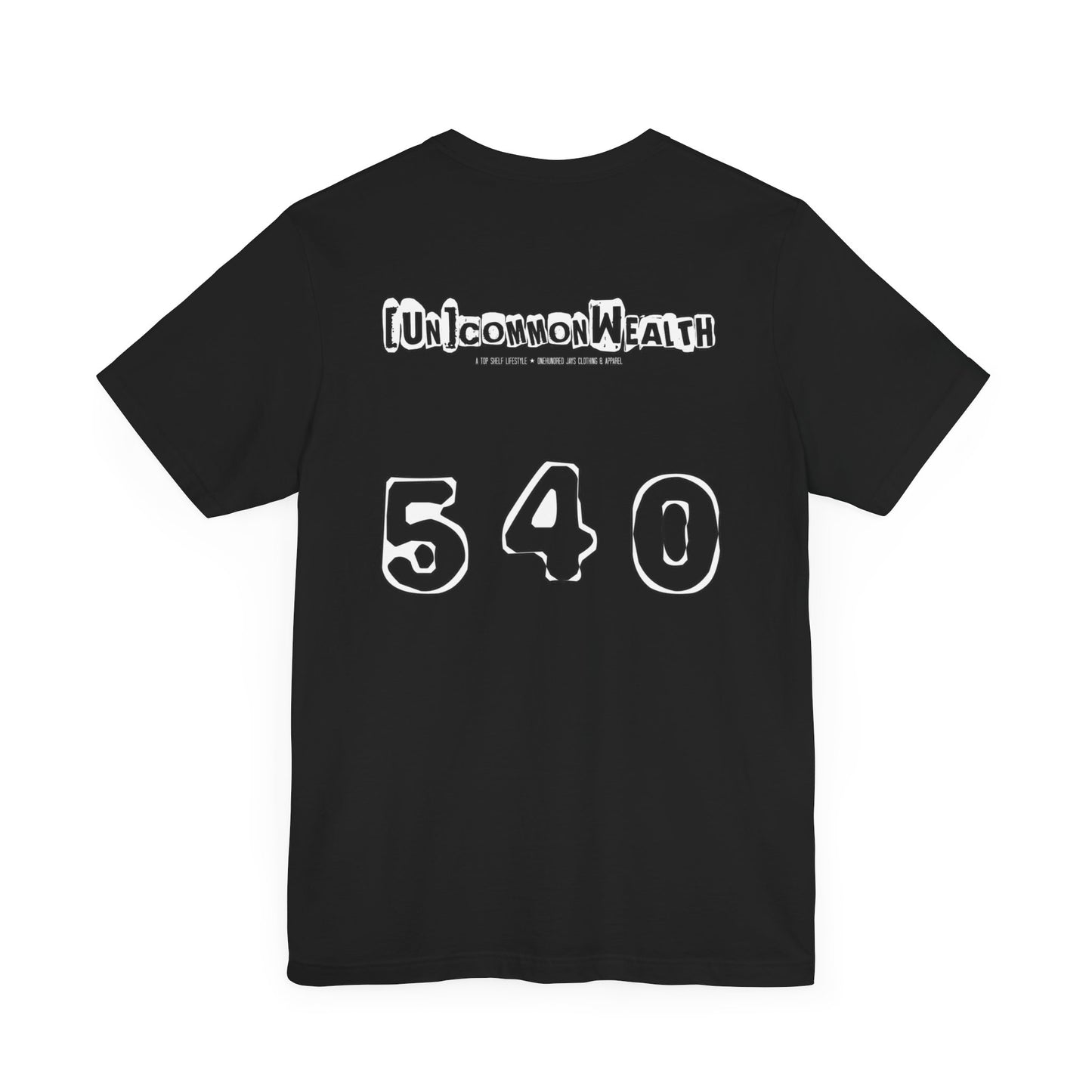 UNCOMMONWEALTH 540 Unisex Jersey Short Sleeve Tee