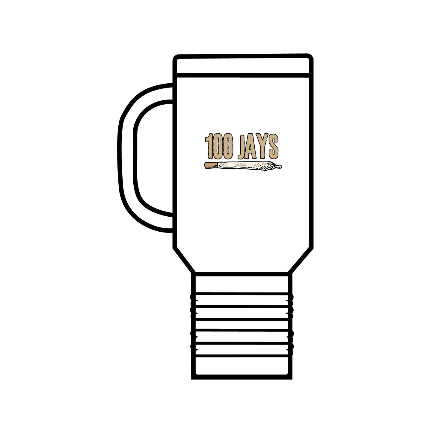 Big Jay Insulated Travel Mug, 40oz