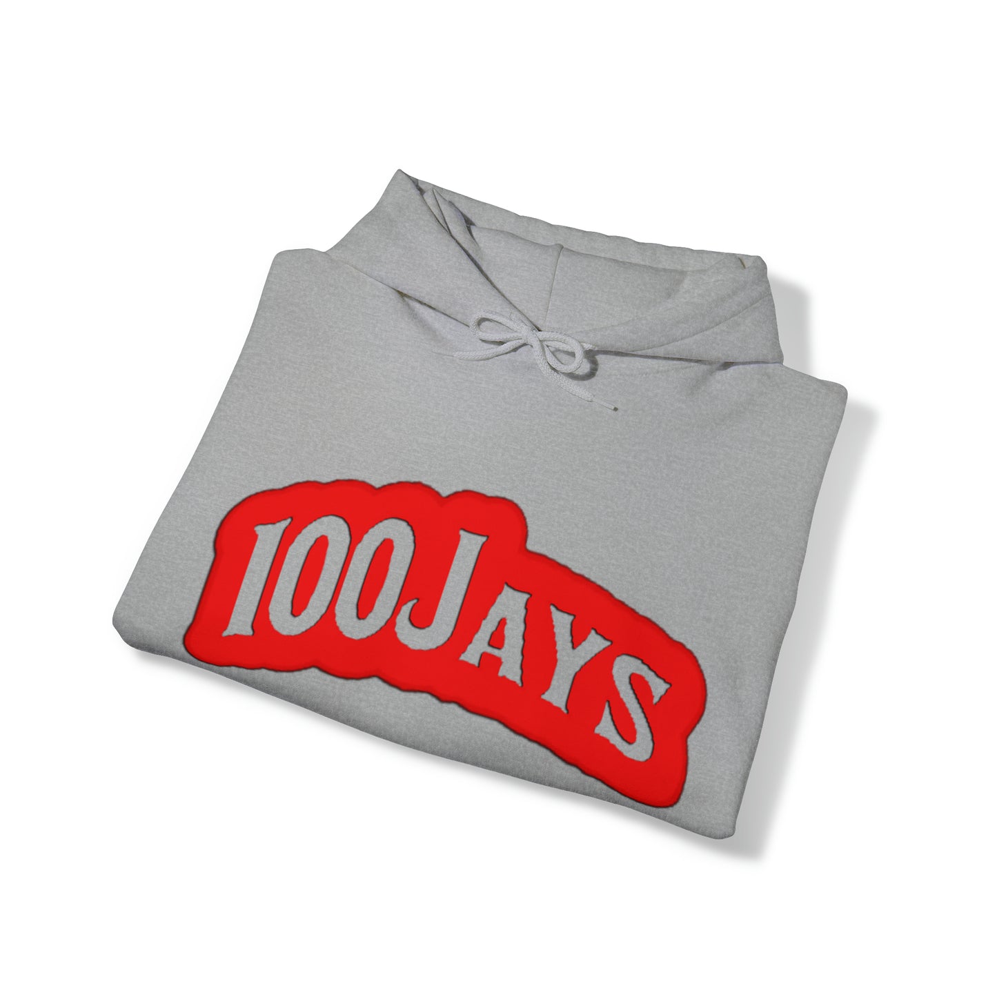 100 Jays Classic Red Unisex Heavy Blend™ Hooded Sweatshirt