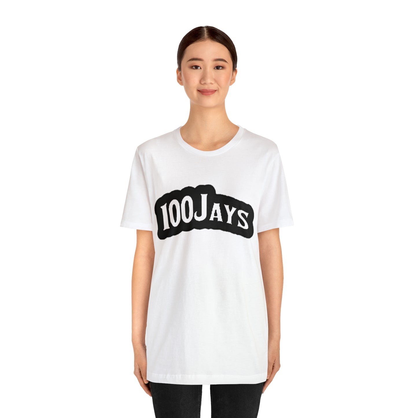 100 Jays Classic Black Unisex Jersey Short Sleeve Tee