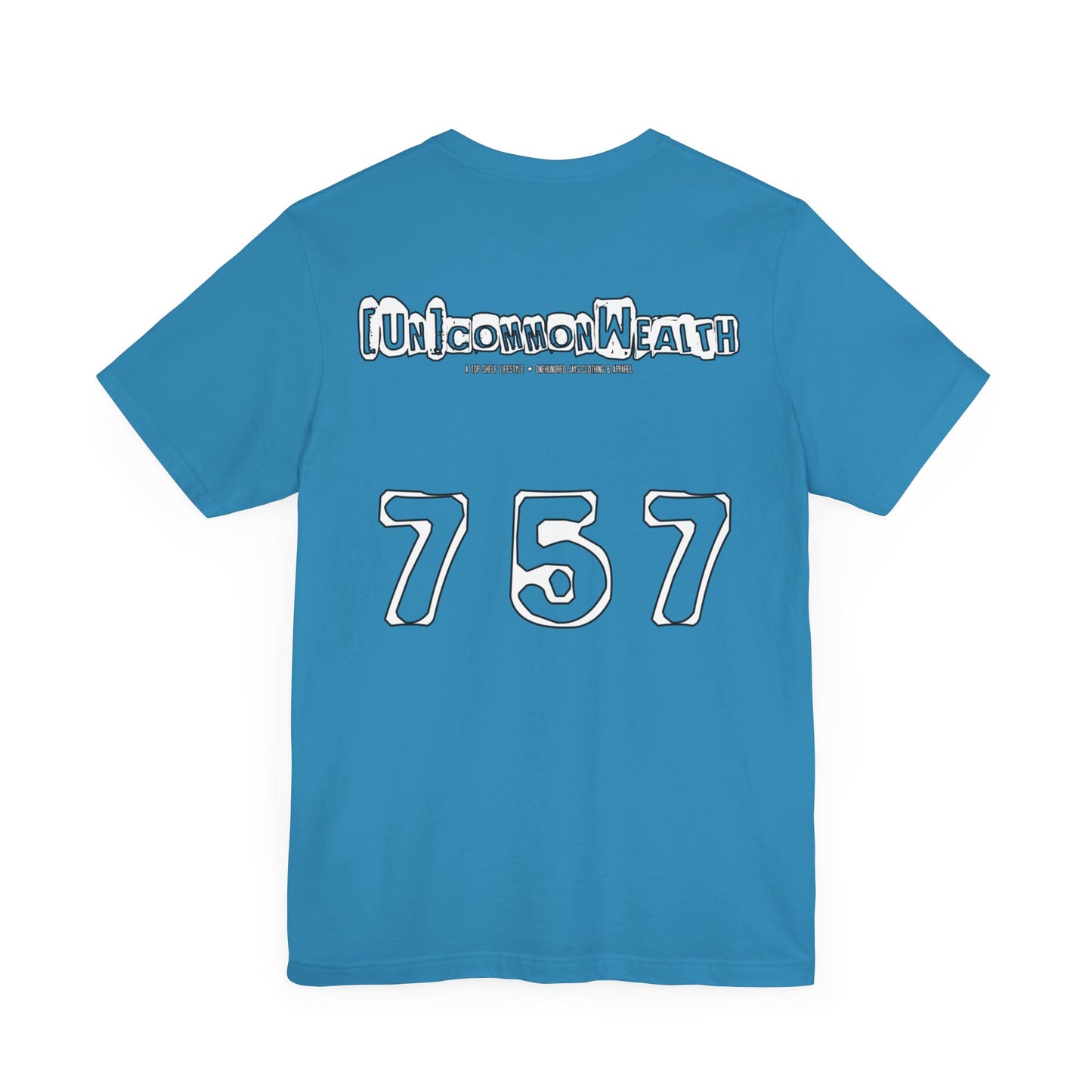 UNCOMMONWEALTH 757 Unisex Jersey Short Sleeve Tee