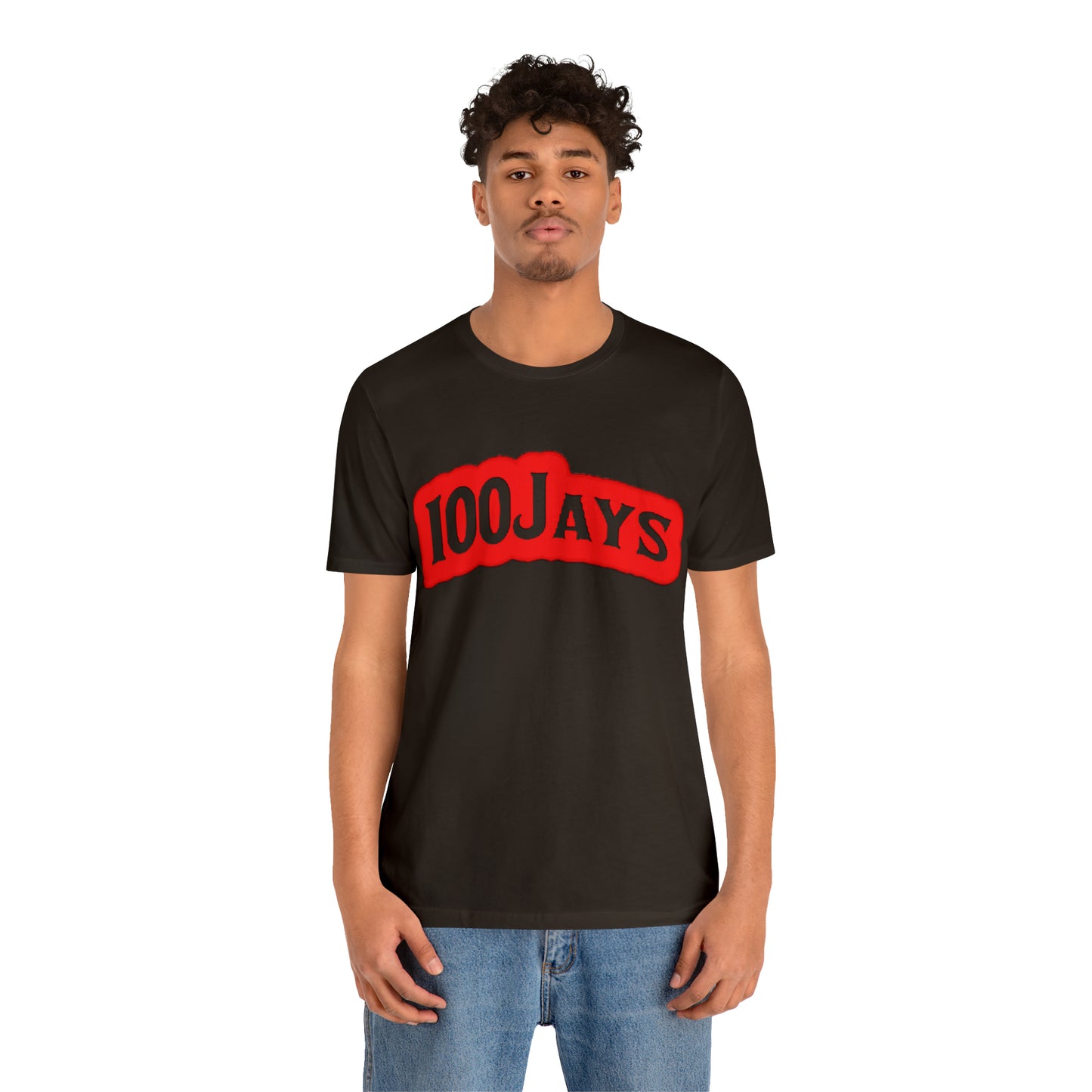 100 Jays Classic Red Unisex Jersey Short Sleeve Tee