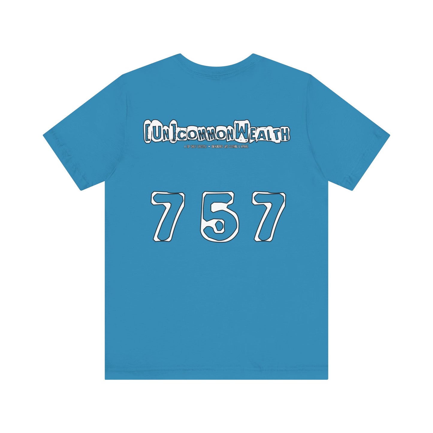 UNCOMMONWEALTH 757 Unisex Jersey Short Sleeve Tee