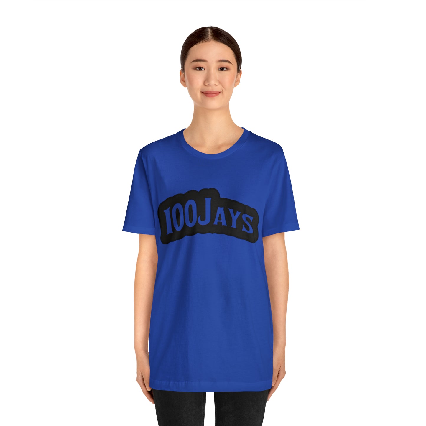 100 Jays Classic Black Unisex Jersey Short Sleeve Tee