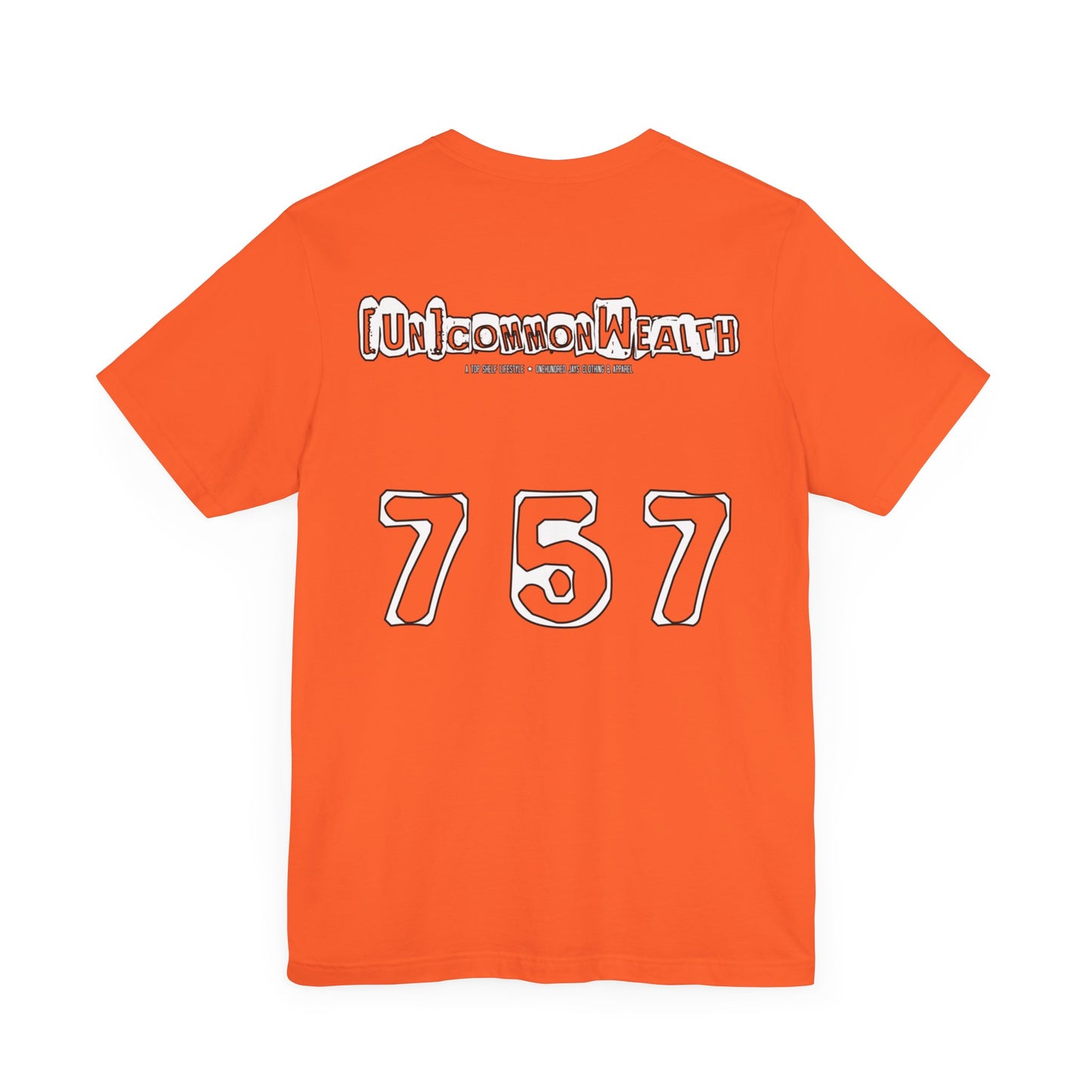 UNCOMMONWEALTH 757 Unisex Jersey Short Sleeve Tee