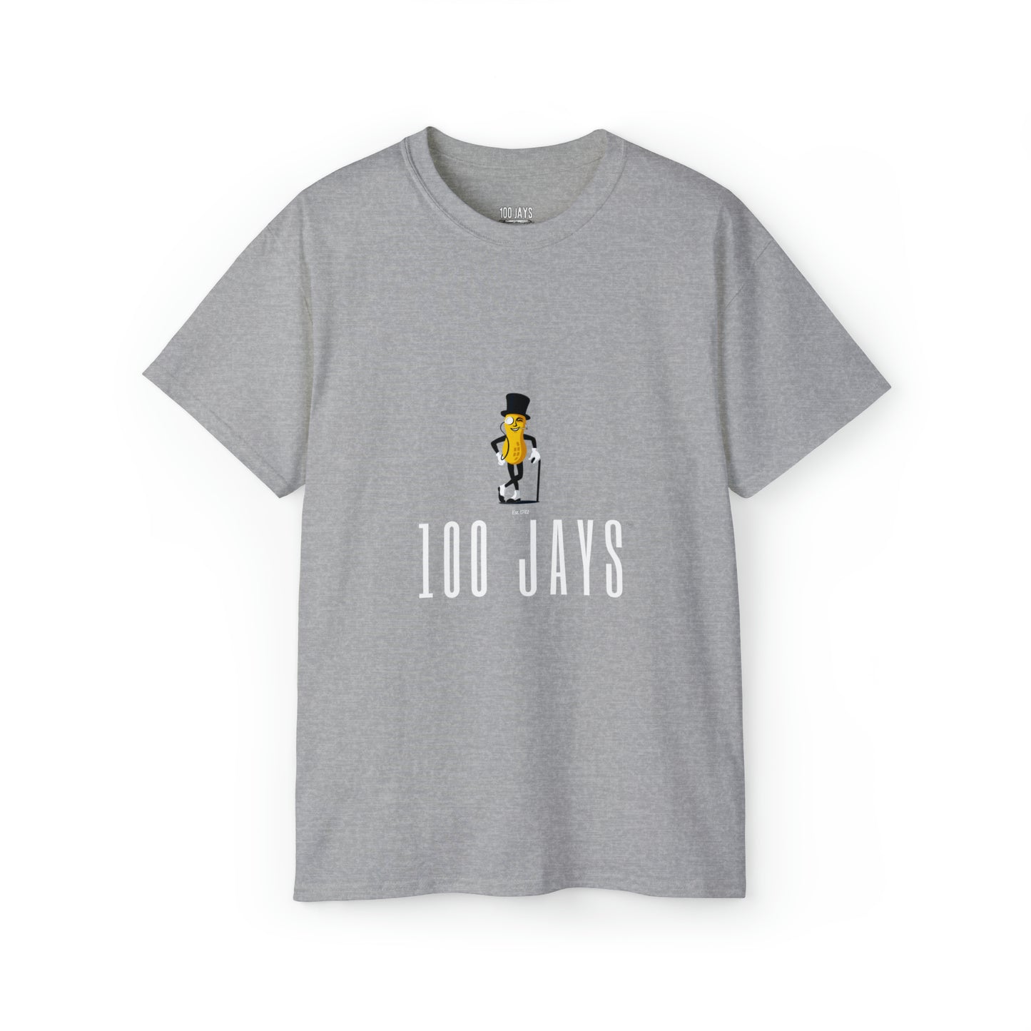 100 Jays Mr. Peanut Camiseta unisex ultra algodón 