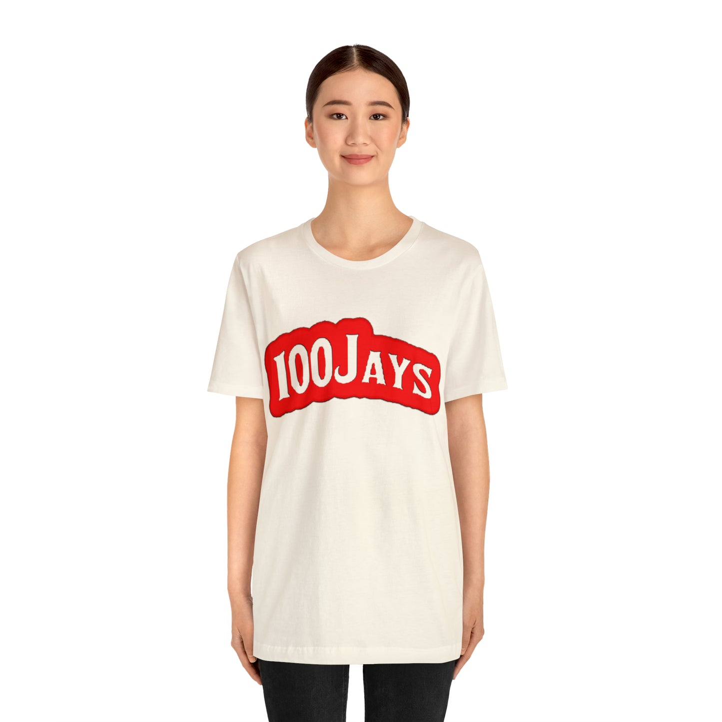 100 Jays Classic Red Unisex Jersey Short Sleeve Tee