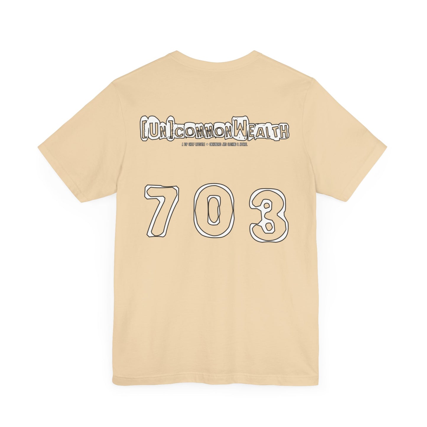 UNCOMMONWEALTH 703 Unisex Jersey Short Sleeve Tee