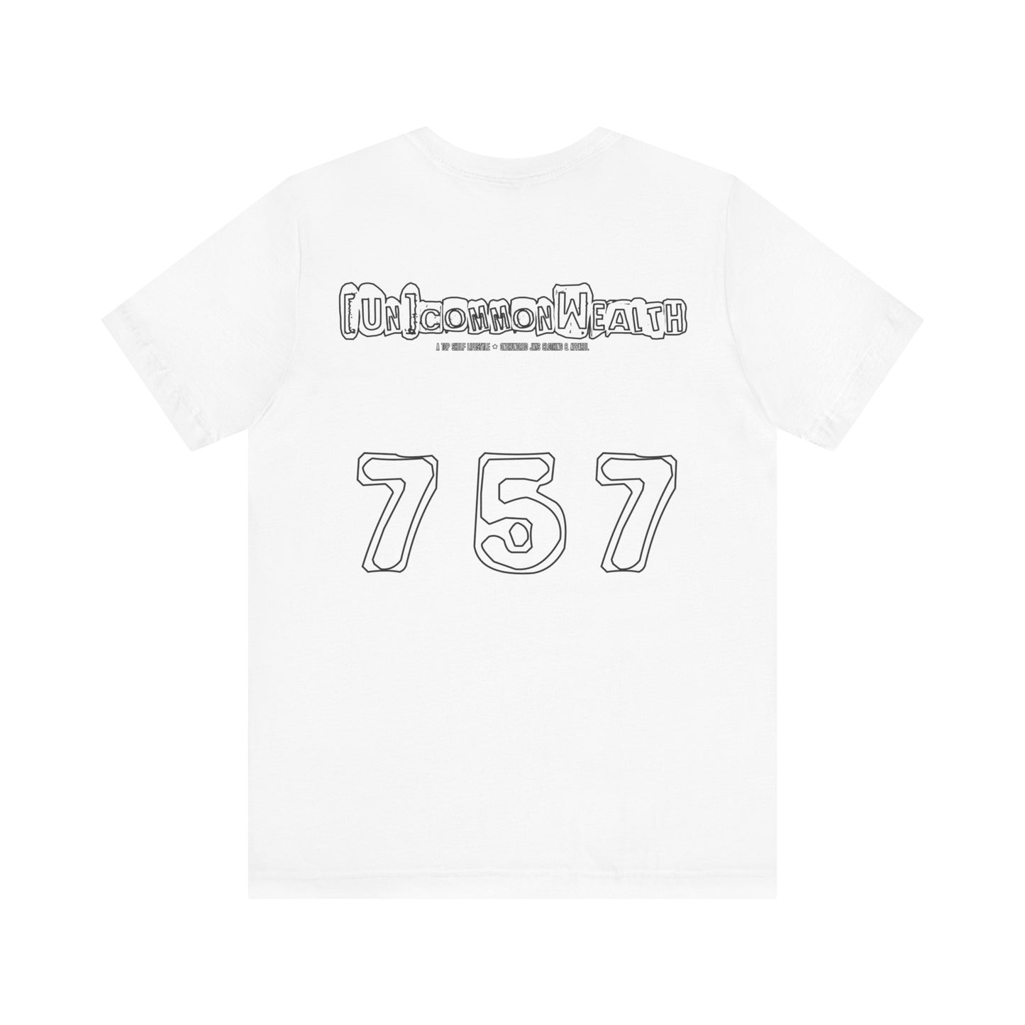 UNCOMMONWEALTH 757 Unisex Jersey Short Sleeve Tee