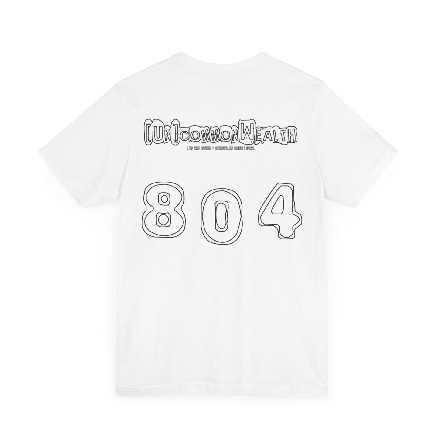 UNCOMMONWEALTH 804 Unisex Jersey Short Sleeve Tee