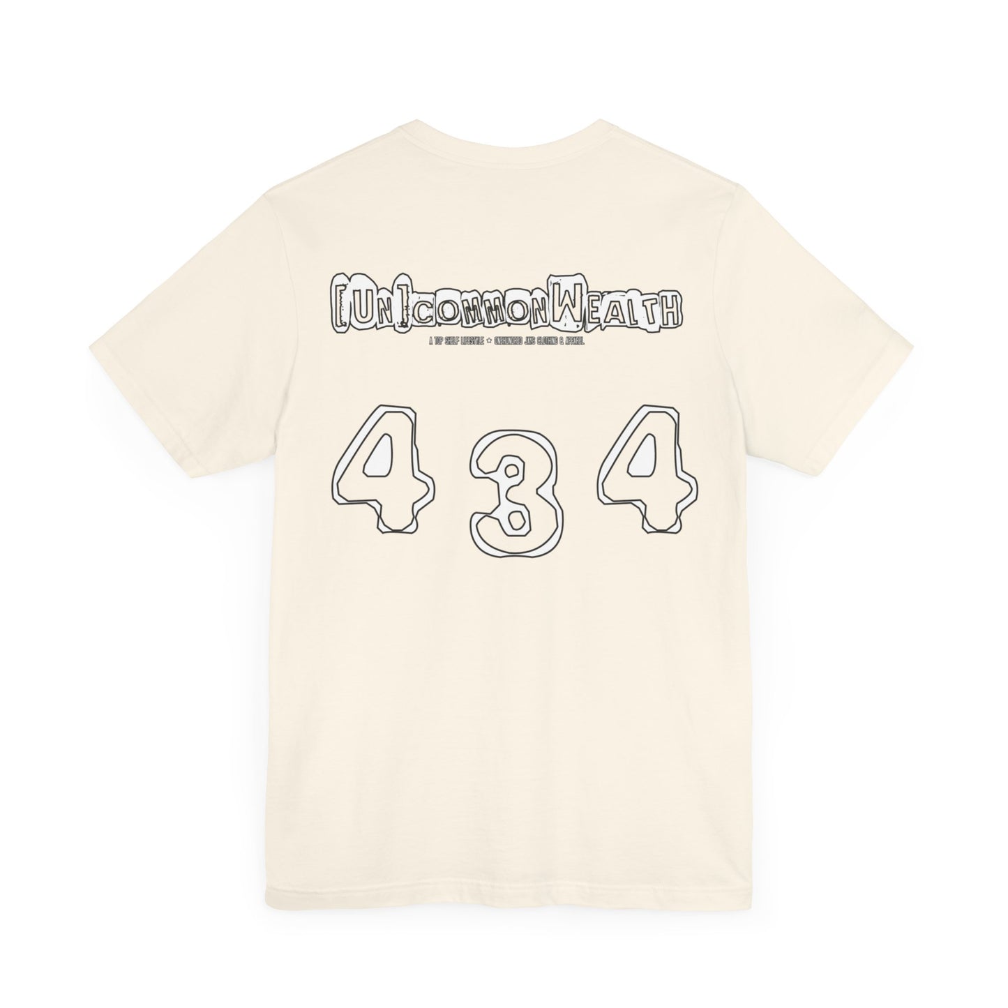 UNCOMMONWEALTH 434 Unisex Jersey Short Sleeve Tee