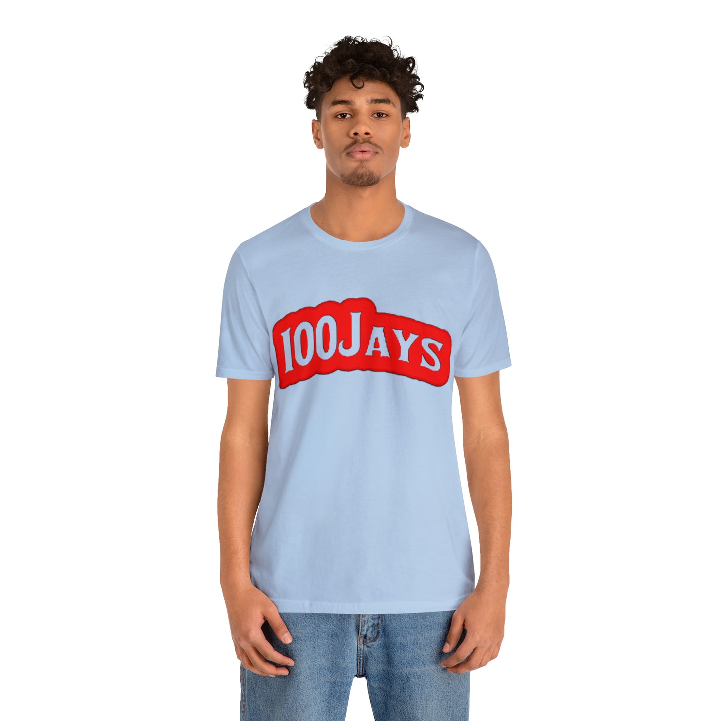 100 Jays Classic Red Unisex Jersey Short Sleeve Tee