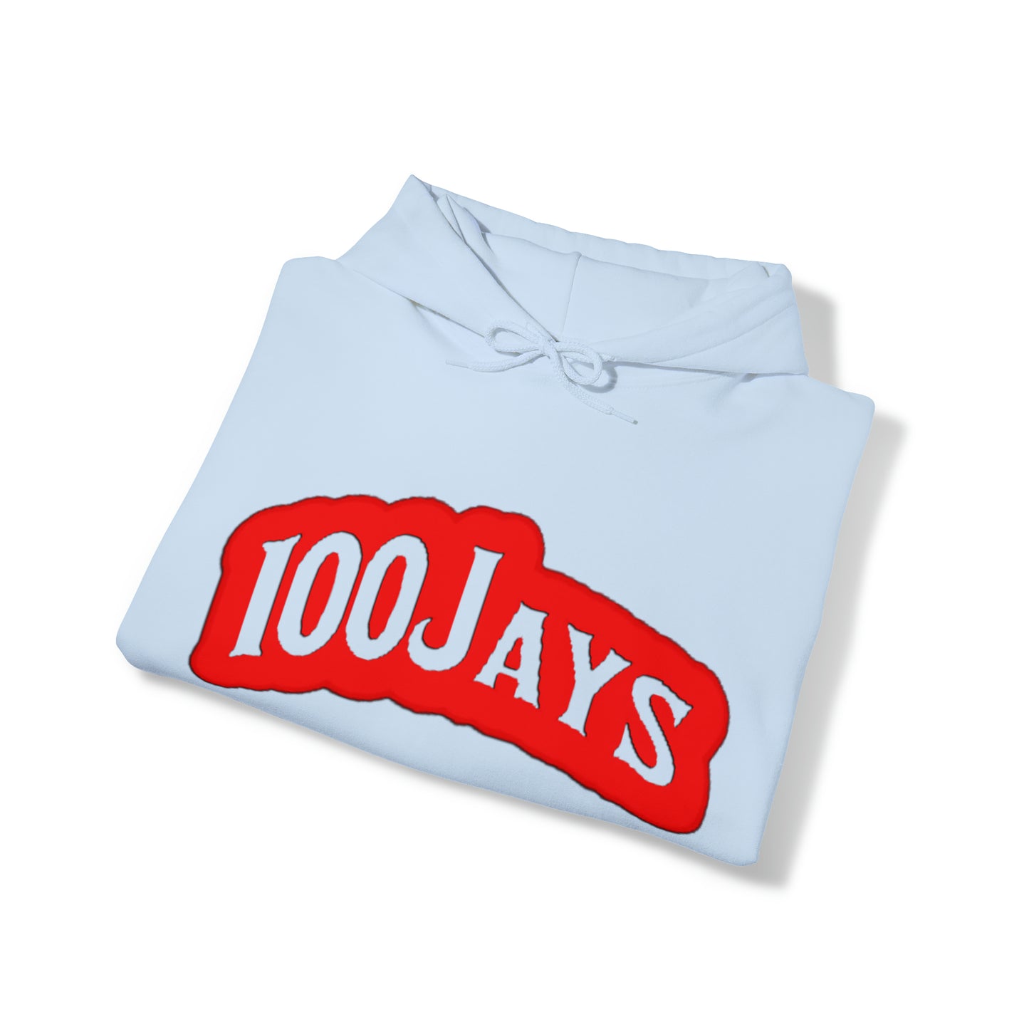 100 Jays Classic Red Unisex Heavy Blend™ Hooded Sweatshirt