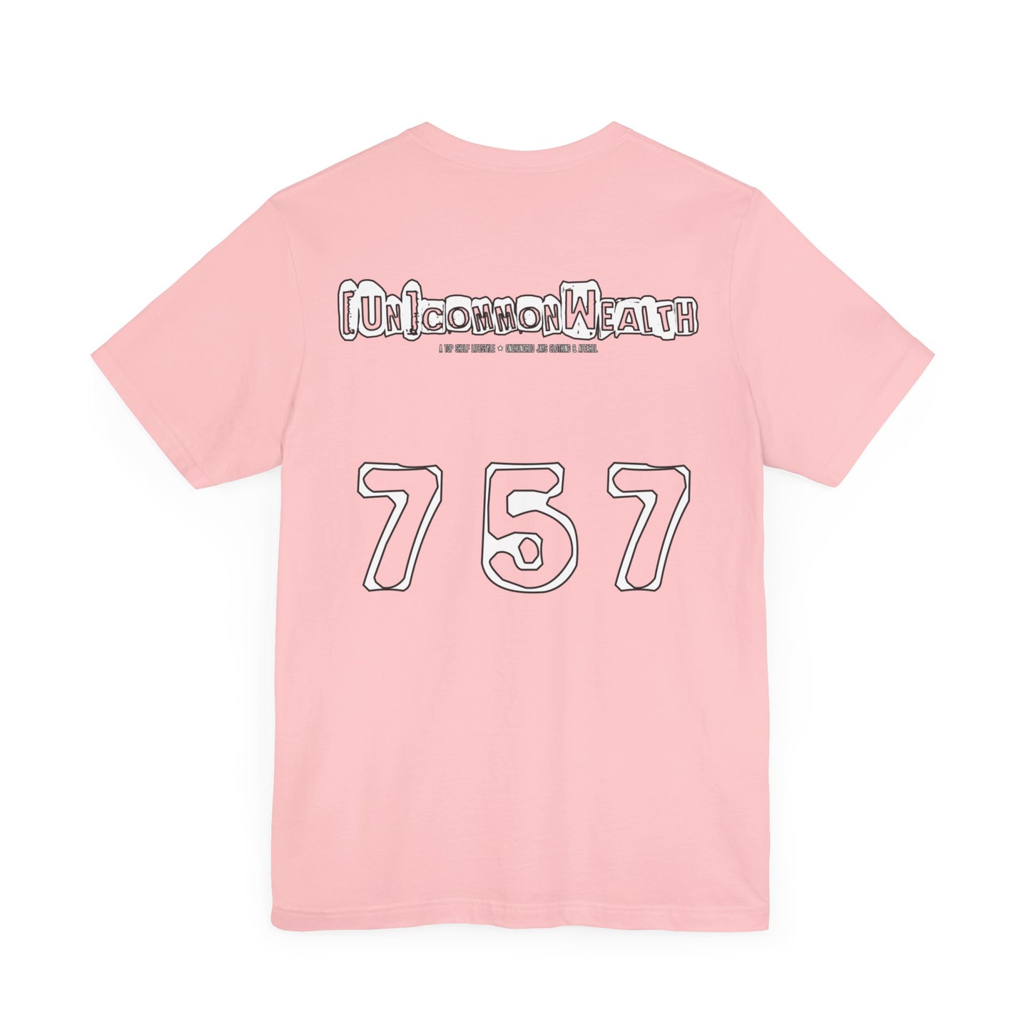 UNCOMMONWEALTH 757 Unisex Jersey Short Sleeve Tee