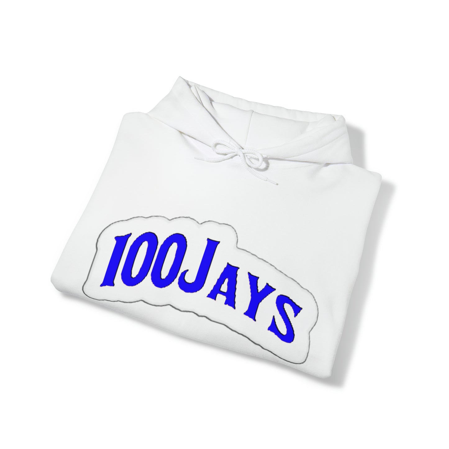 100 Jays Classic Blue Unisex Heavy Blend™ Hooded Sweatshirt