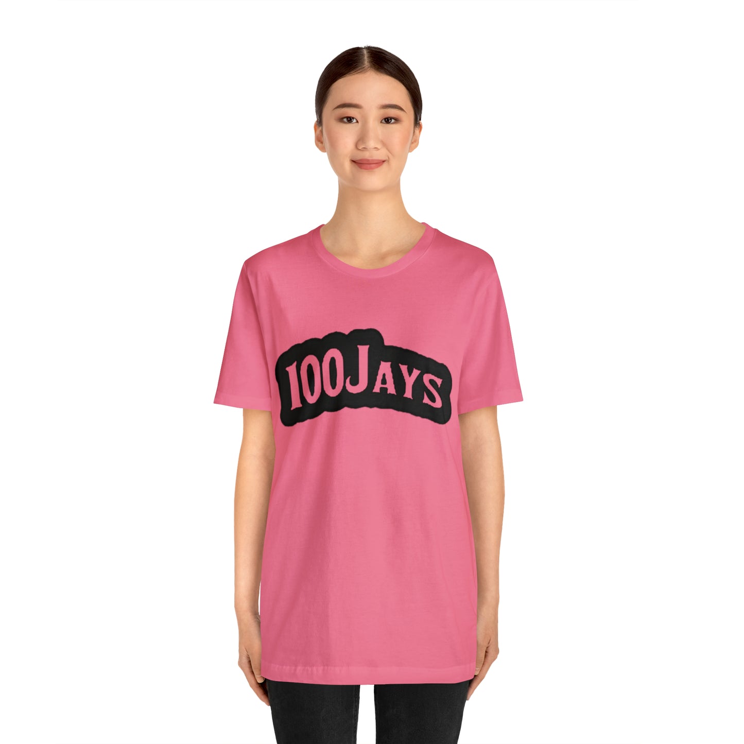 100 Jays Classic Black Unisex Jersey Short Sleeve Tee