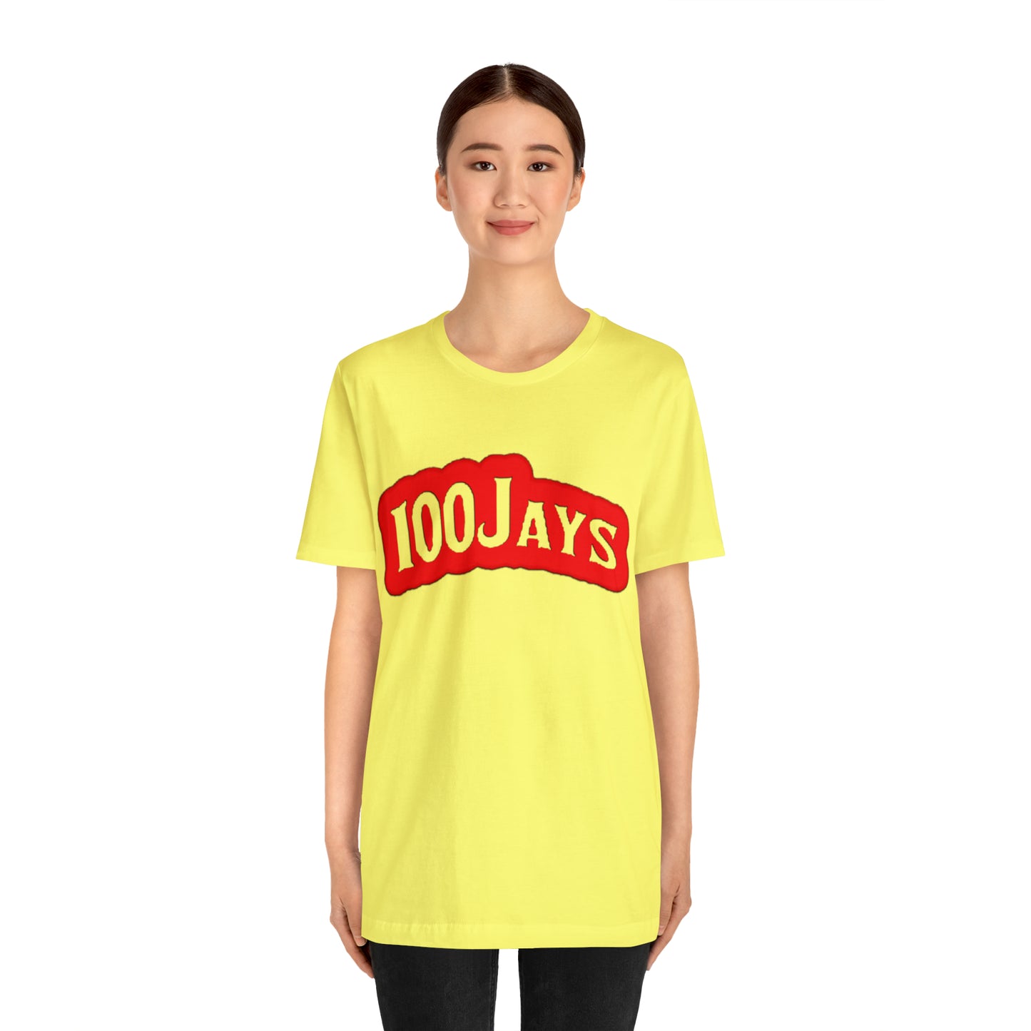 100 Jays Classic Red Unisex Jersey Short Sleeve Tee