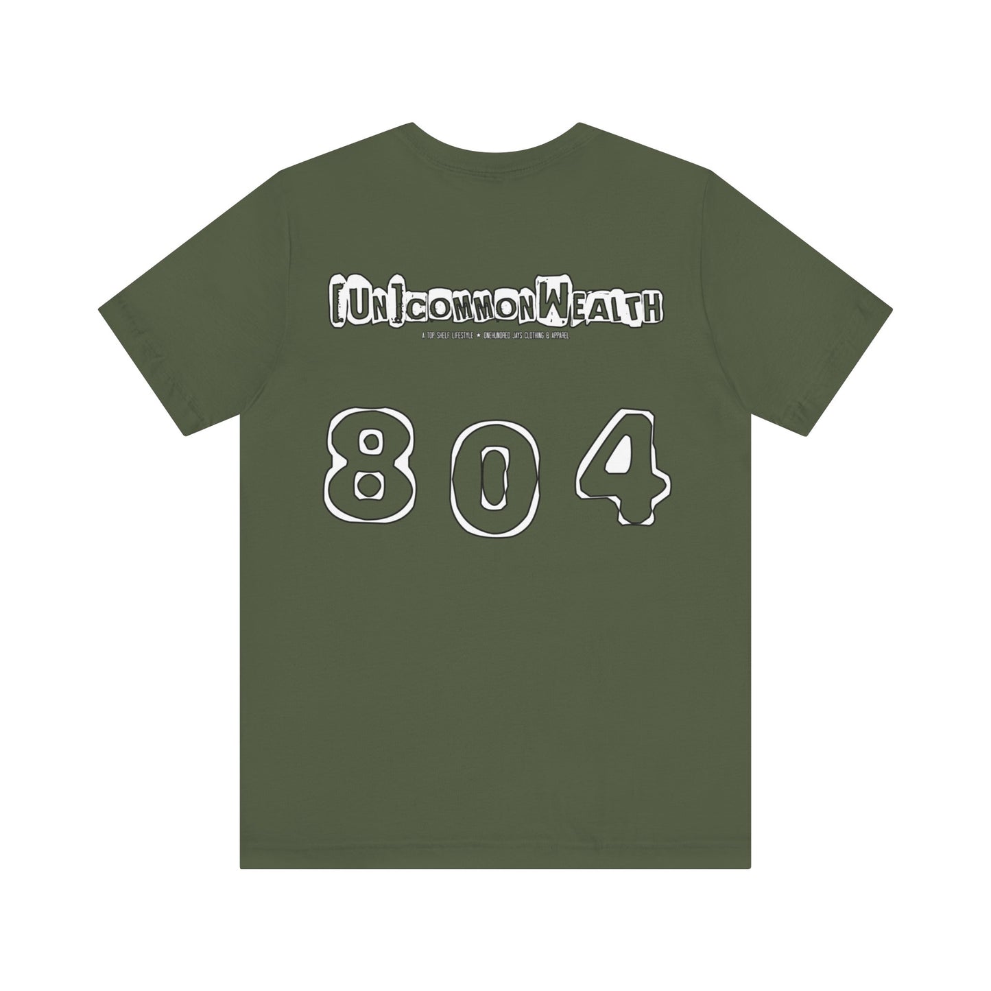 UNCOMMONWEALTH 804 Unisex Jersey Short Sleeve Tee