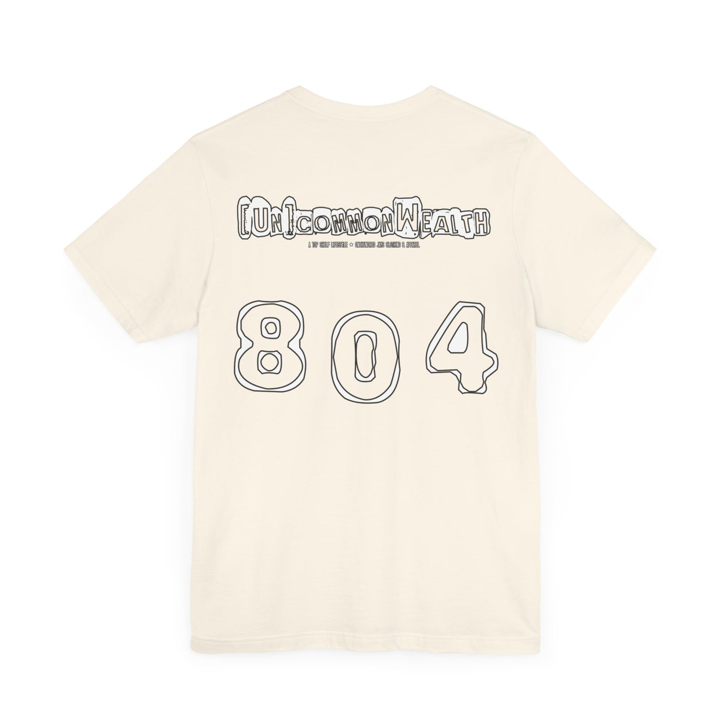 UNCOMMONWEALTH 804 Unisex Jersey Short Sleeve Tee