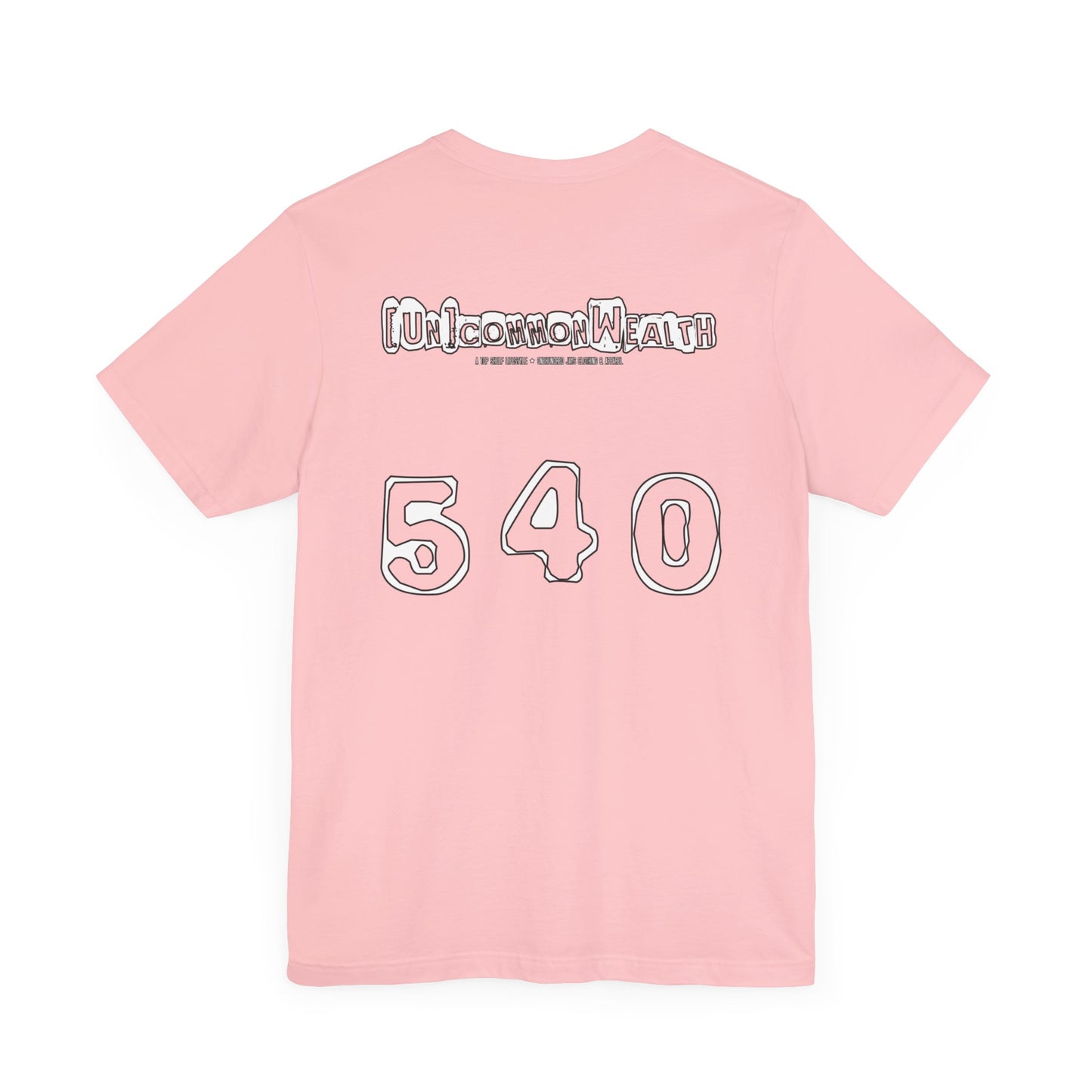 UNCOMMONWEALTH 540 Unisex Jersey Short Sleeve Tee