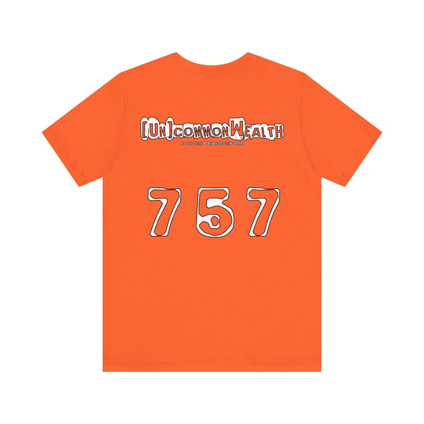 UNCOMMONWEALTH 757 Unisex Jersey Short Sleeve Tee