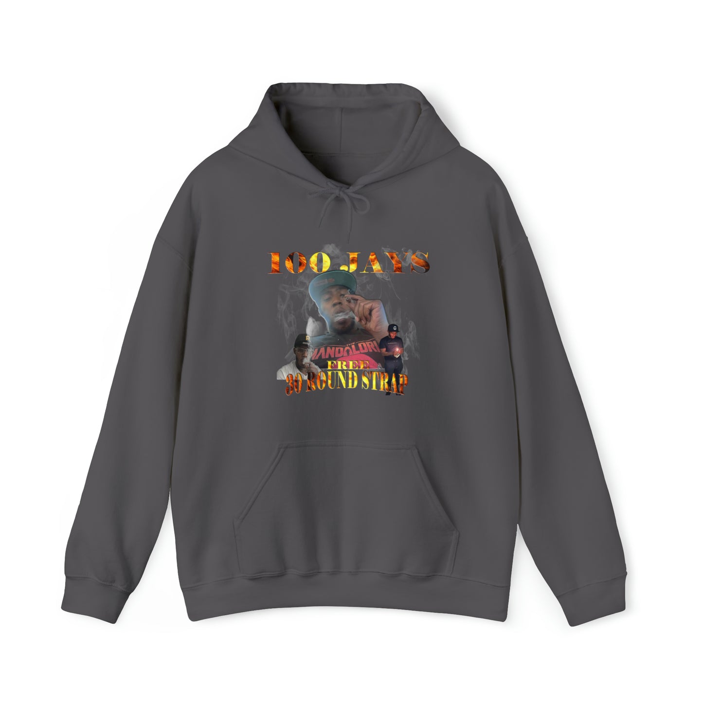 Free 30 Round Strap Unisex Heavy Blend™ Hooded Sweatshirt