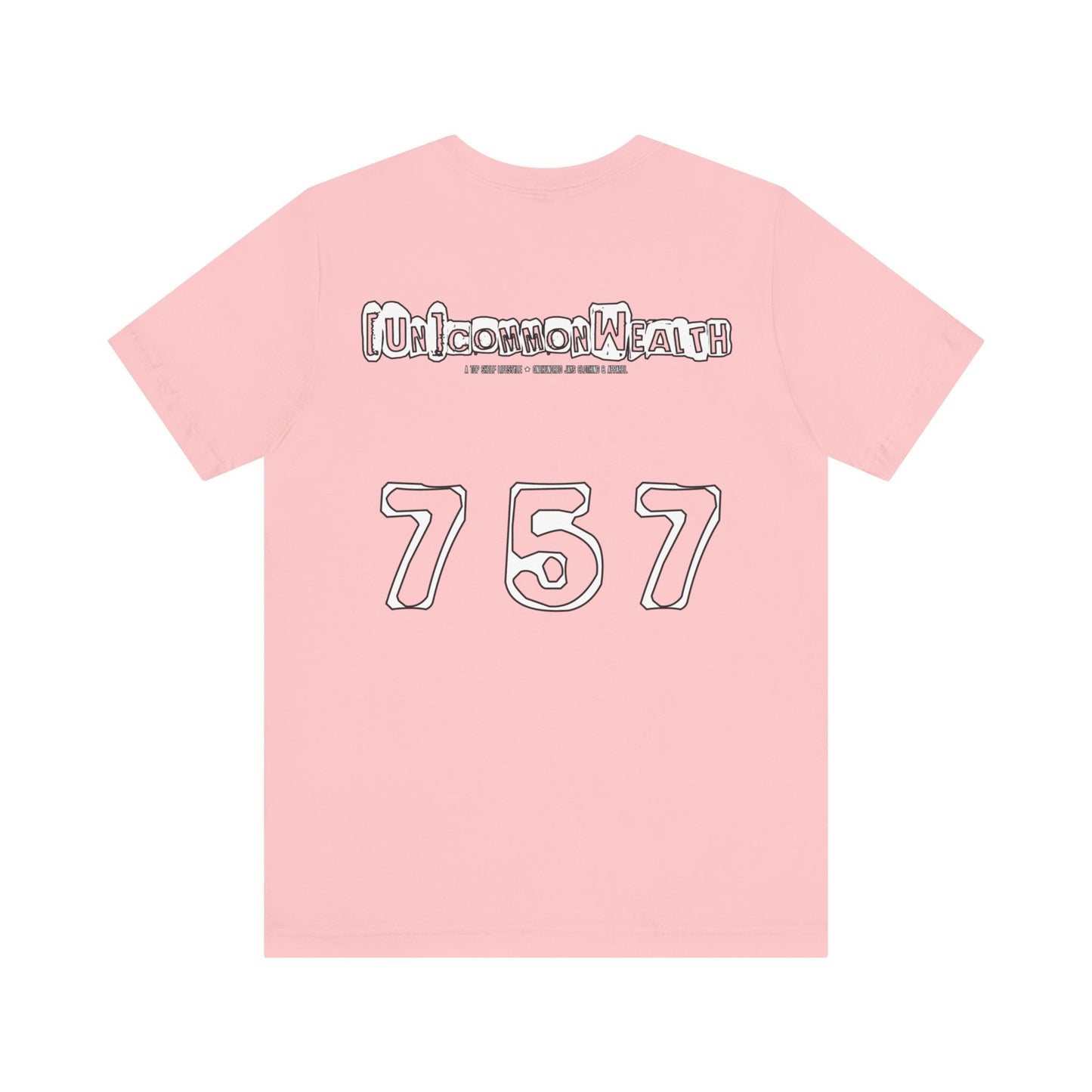 UNCOMMONWEALTH 757 Unisex Jersey Short Sleeve Tee