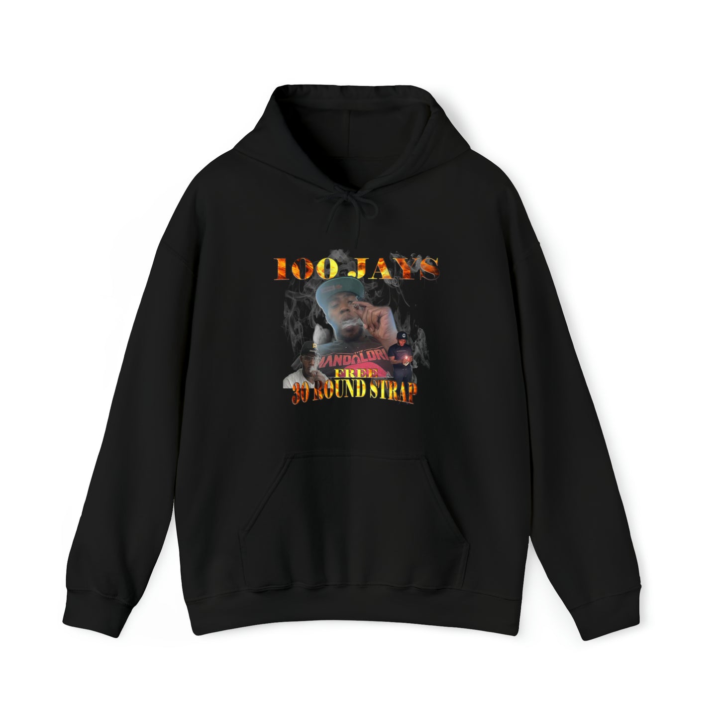 Free 30 Round Strap Unisex Heavy Blend™ Hooded Sweatshirt