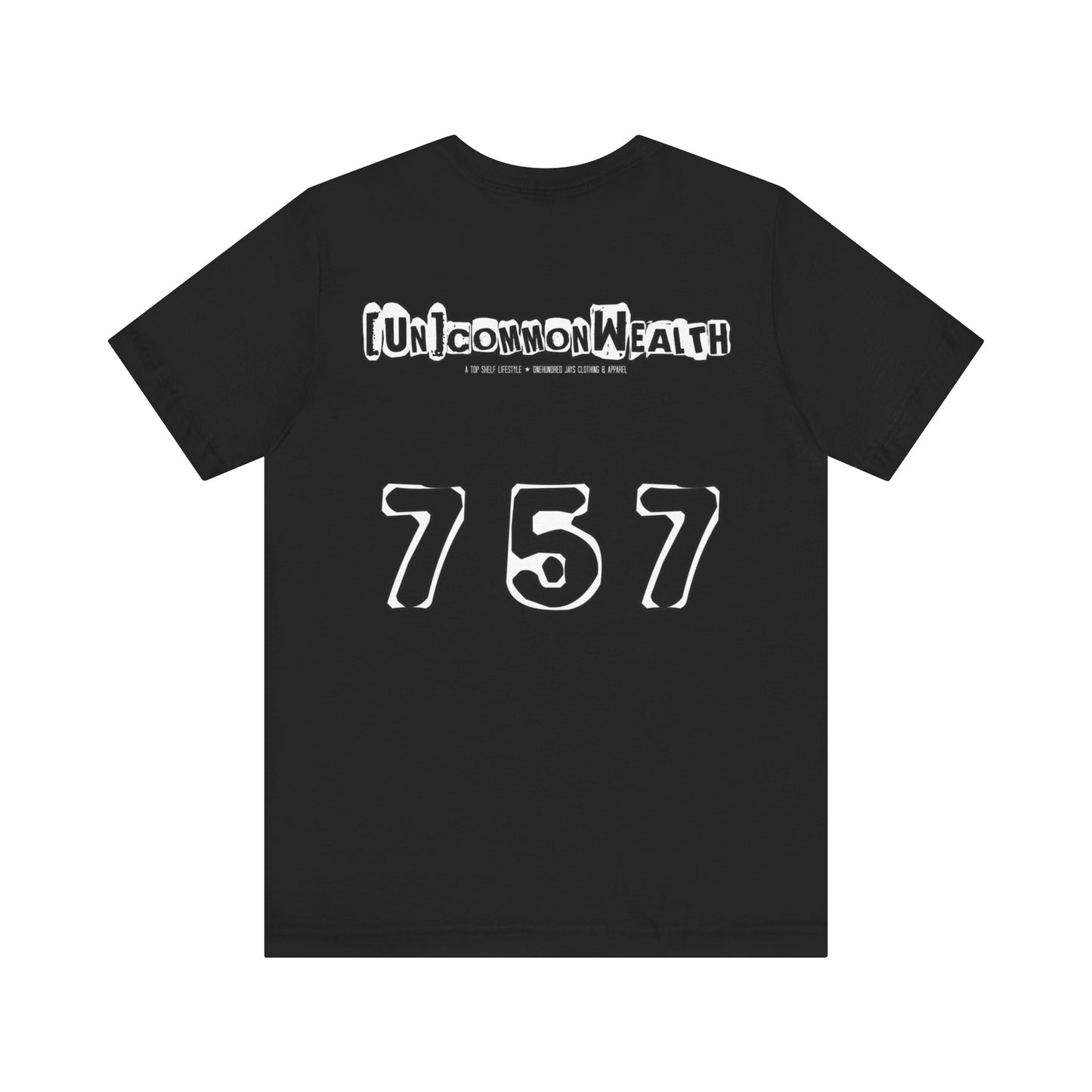 UNCOMMONWEALTH 757 Unisex Jersey Short Sleeve Tee