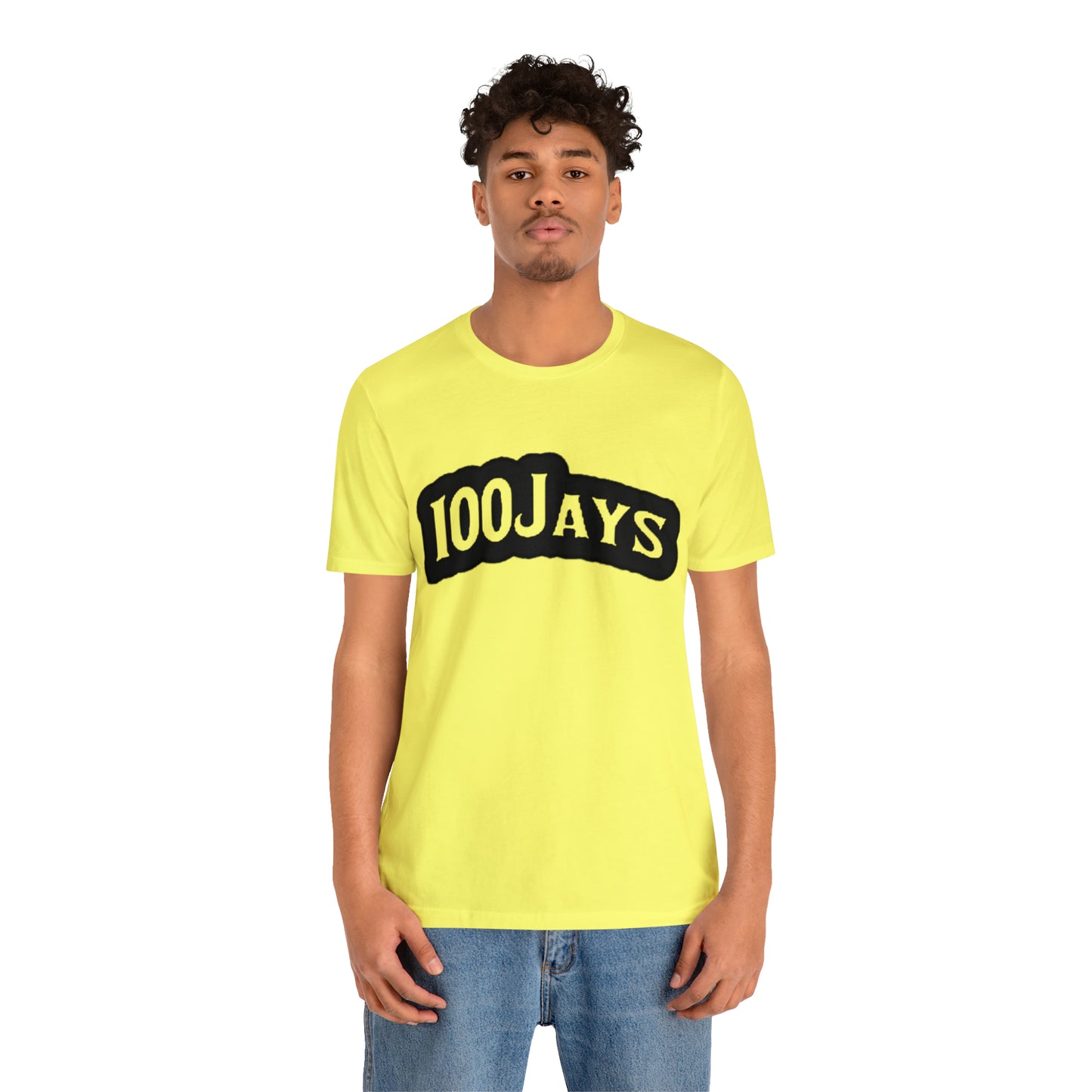 100 Jays Classic Black Unisex Jersey Short Sleeve Tee