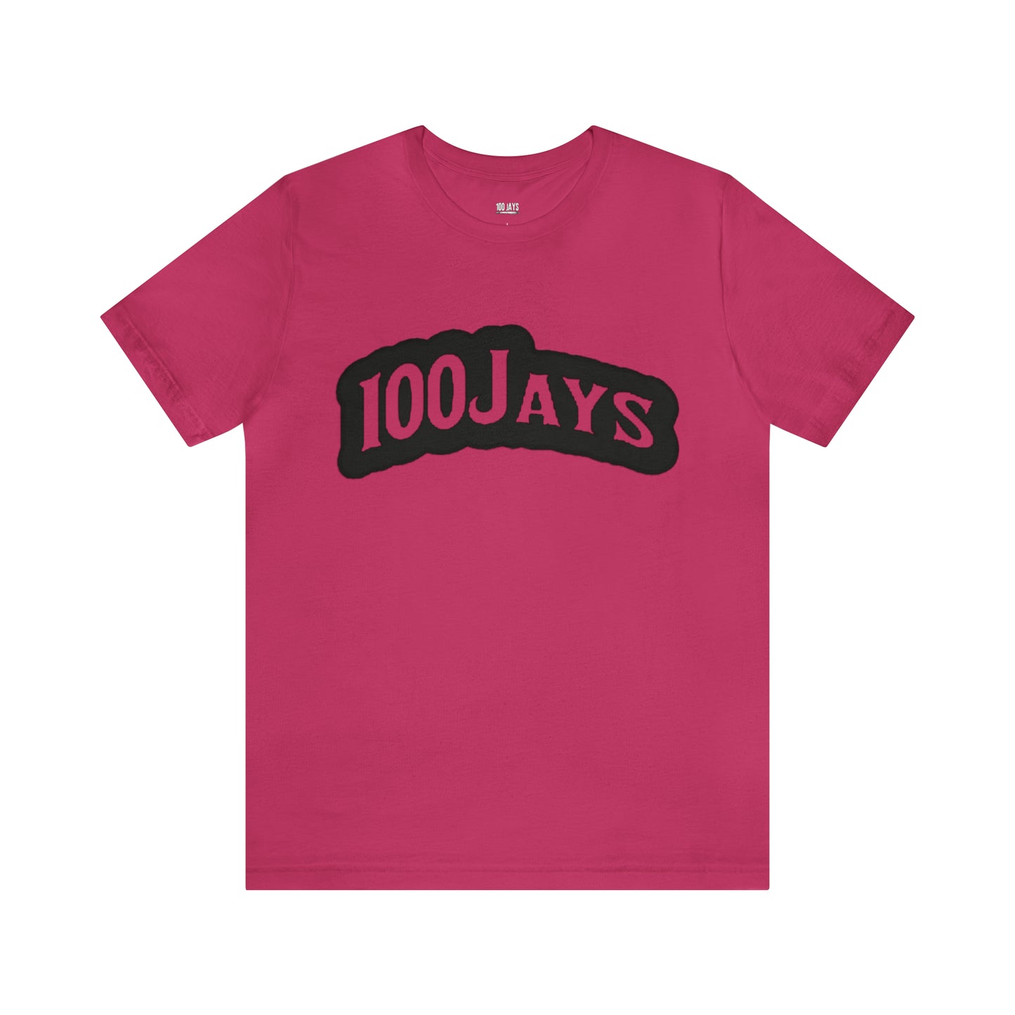 100 Jays Classic Black Unisex Jersey Short Sleeve Tee