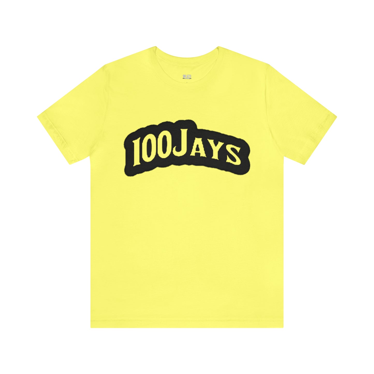 100 Jays Classic Black Unisex Jersey Short Sleeve Tee