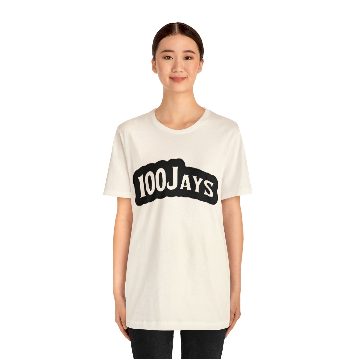 100 Jays Classic Black Unisex Jersey Short Sleeve Tee