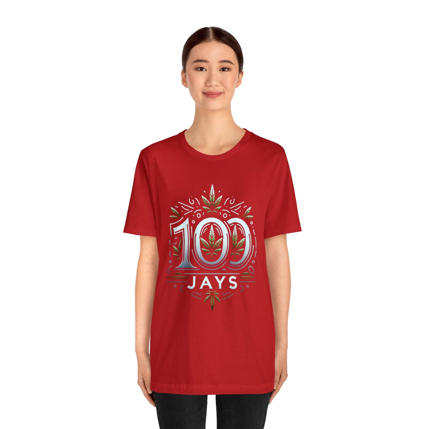 100 Jays Single Stoner Unisex Jersey Short Sleeve Tee