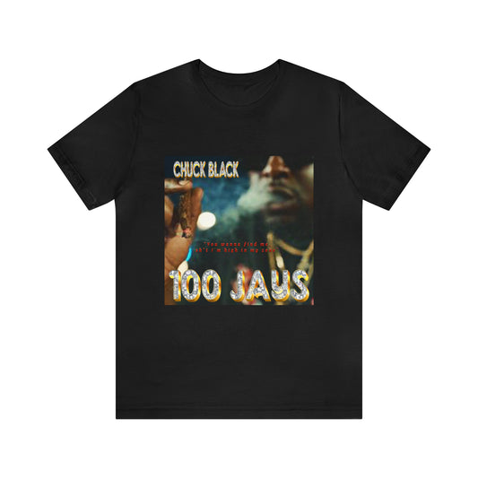 100 Jays Chuck Black "Hot Box" Unisex Jersey Short Sleeve Tee