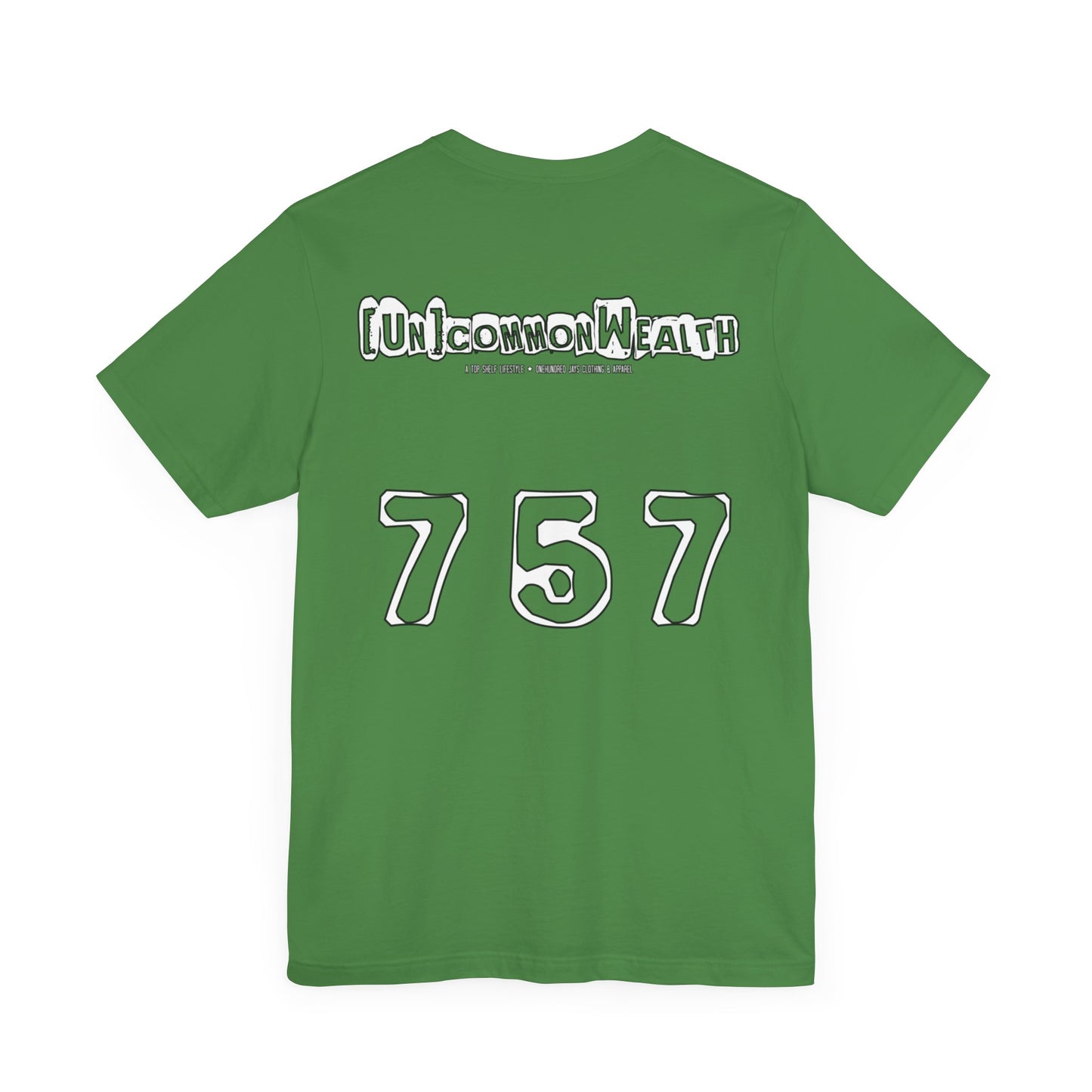 UNCOMMONWEALTH 757 Unisex Jersey Short Sleeve Tee