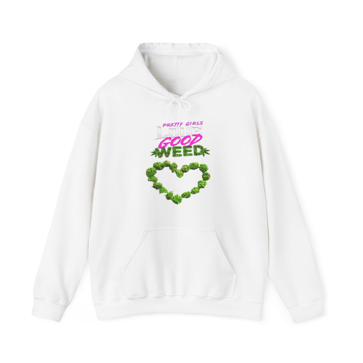 Pretty Girls Love Good Weed Sudadera con capucha unisex Heavy Blend™