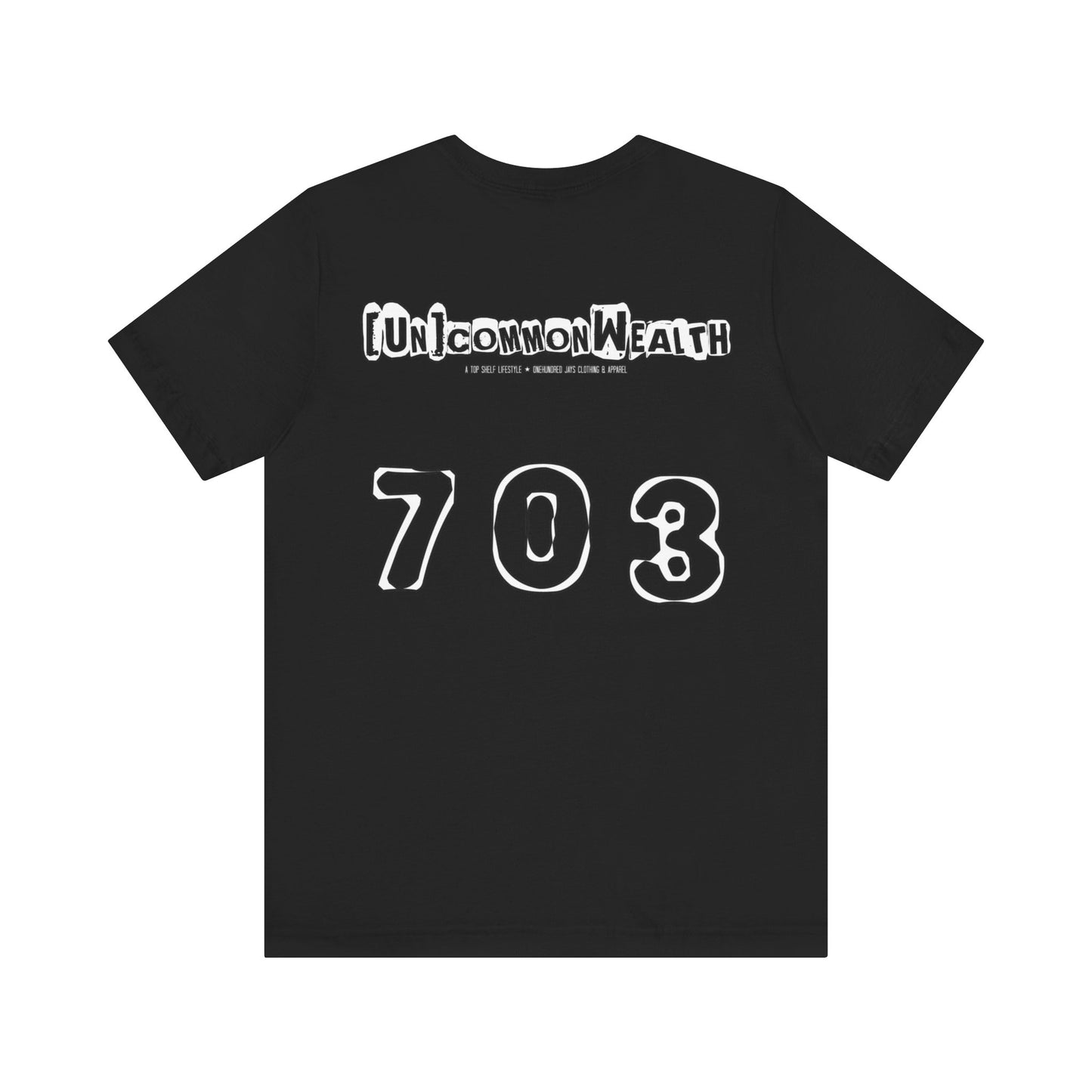 UNCOMMONWEALTH 703 Unisex Jersey Short Sleeve Tee