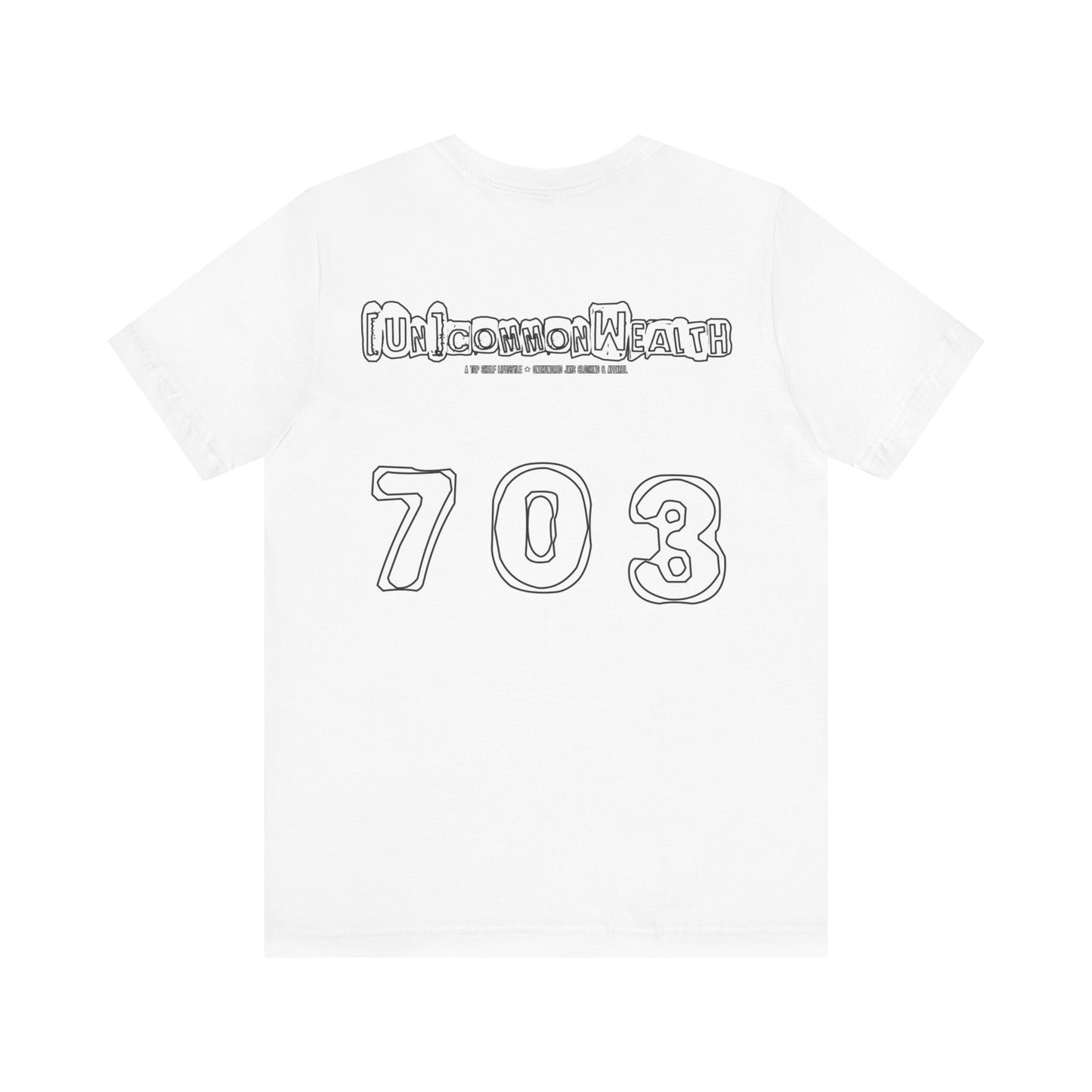 UNCOMMONWEALTH 703 Unisex Jersey Short Sleeve Tee