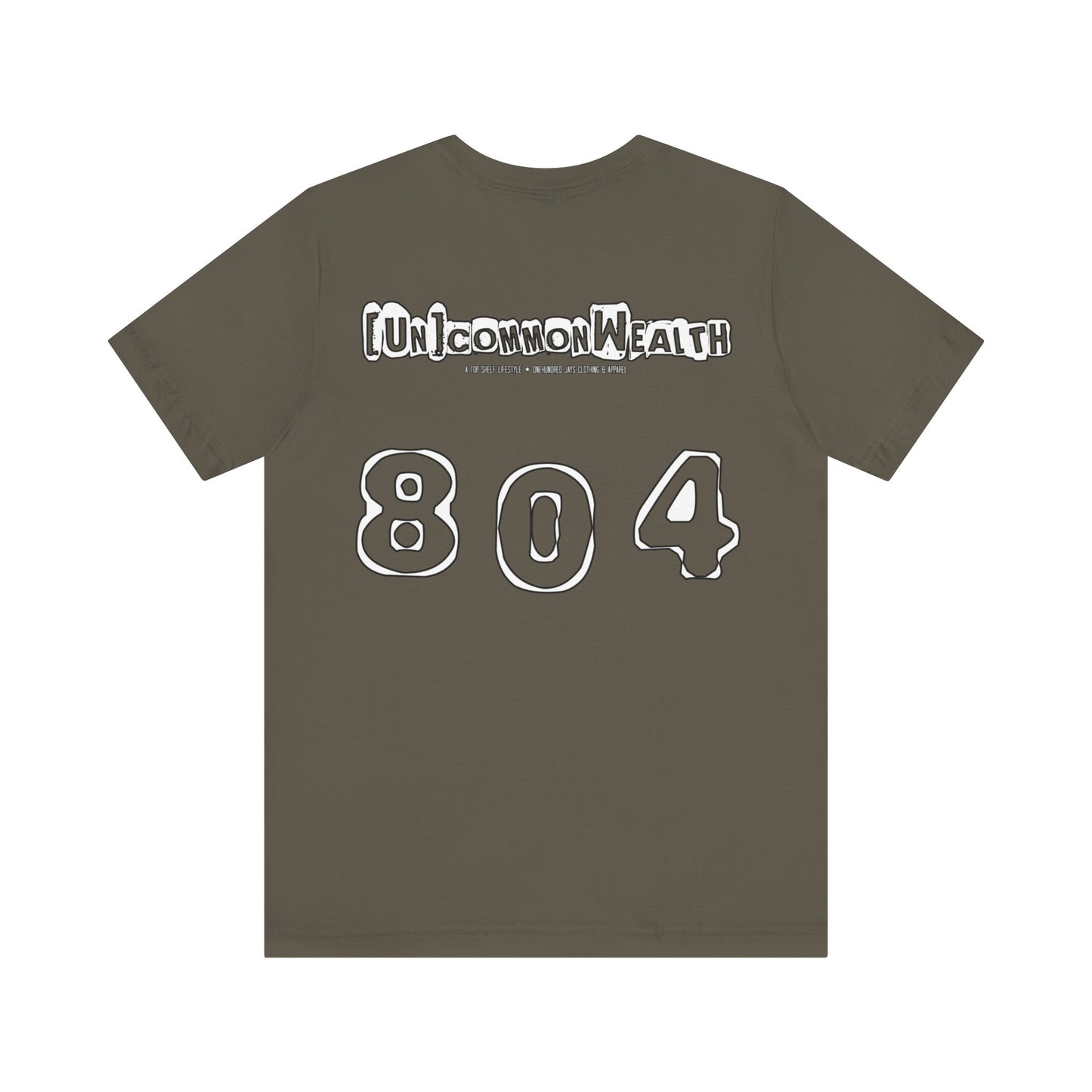 UNCOMMONWEALTH 804 Unisex Jersey Short Sleeve Tee