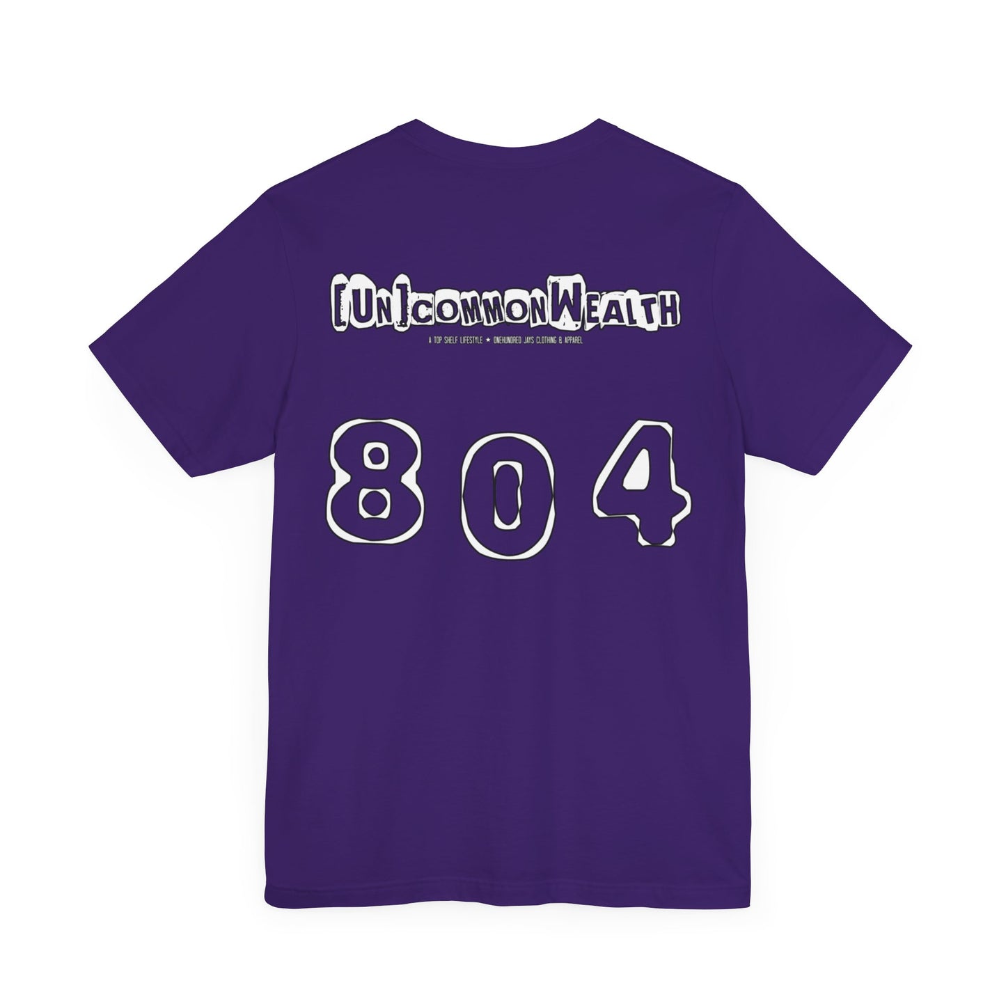 UNCOMMONWEALTH 804 Unisex Jersey Short Sleeve Tee