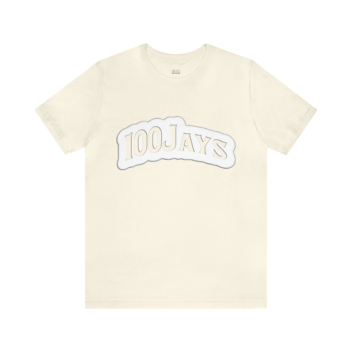 Camiseta de manga corta de jersey unisex blanca clásica de los 100 Jays 