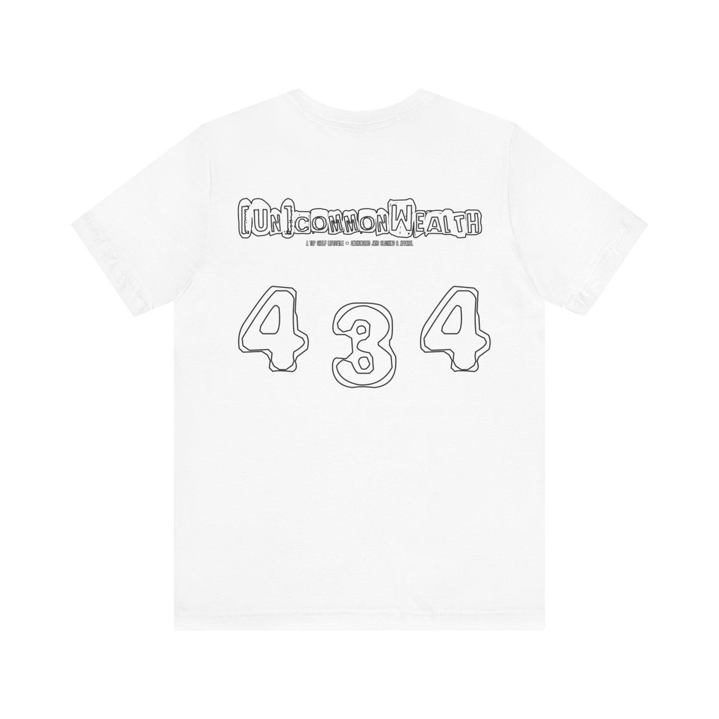 UNCOMMONWEALTH 434 Unisex Jersey Short Sleeve Tee